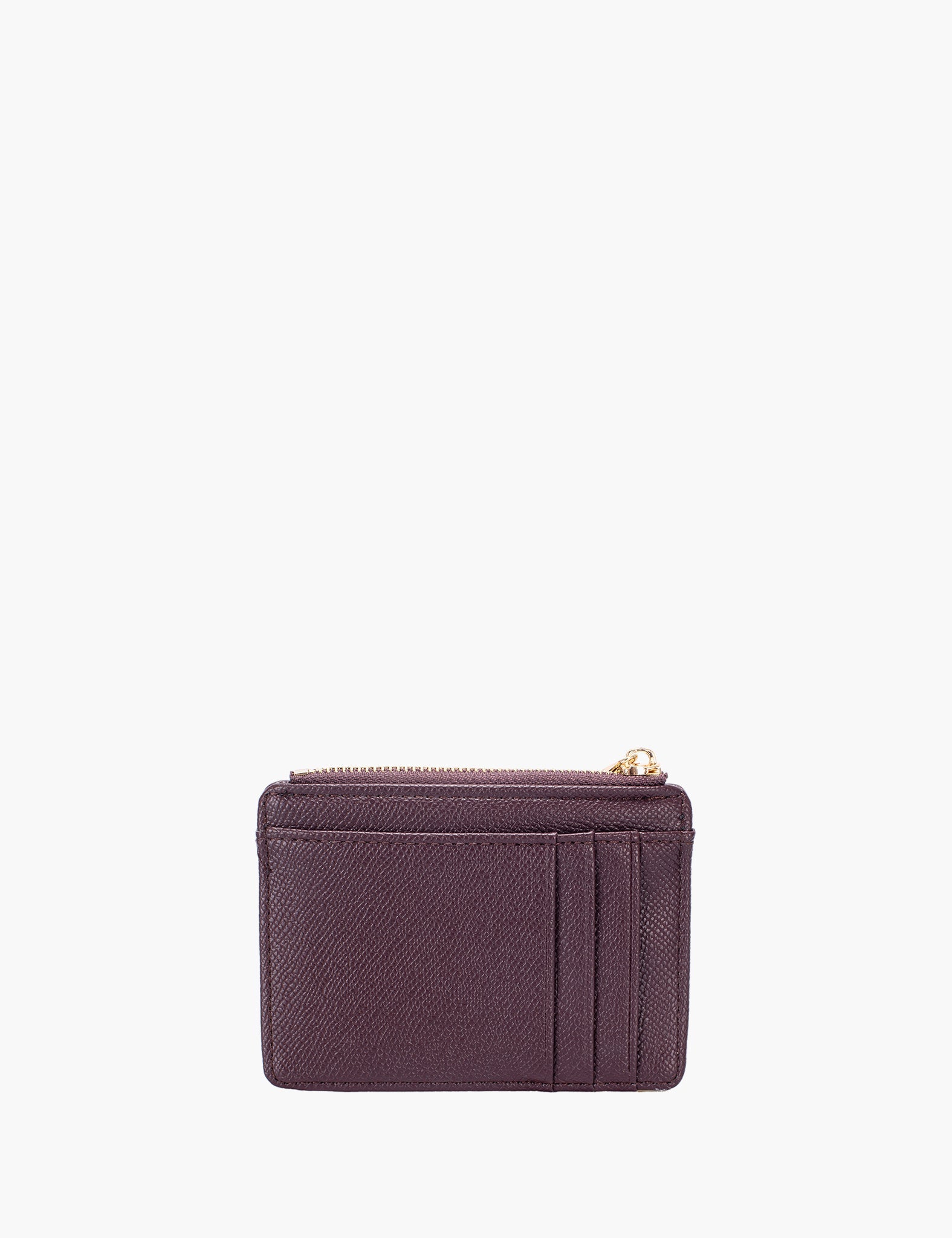 Porte-cartes Magda — Dark Bordeaux, vue de dos