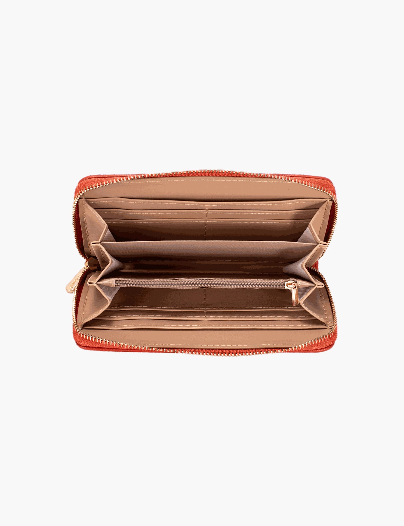 Portefeuille Oca — Terracotta, intérieur