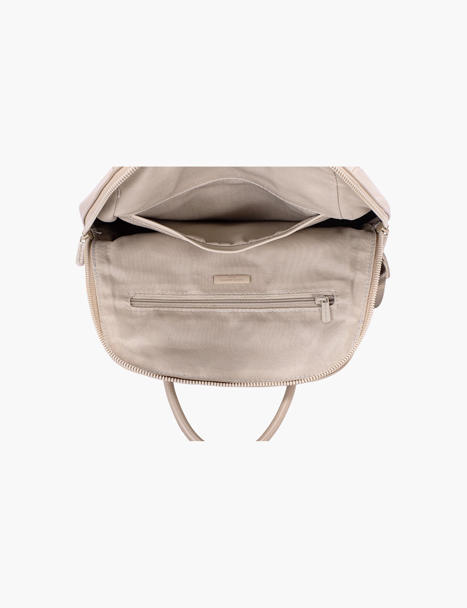 Sac à dos Naomie — Oxford Tan, intérieur
