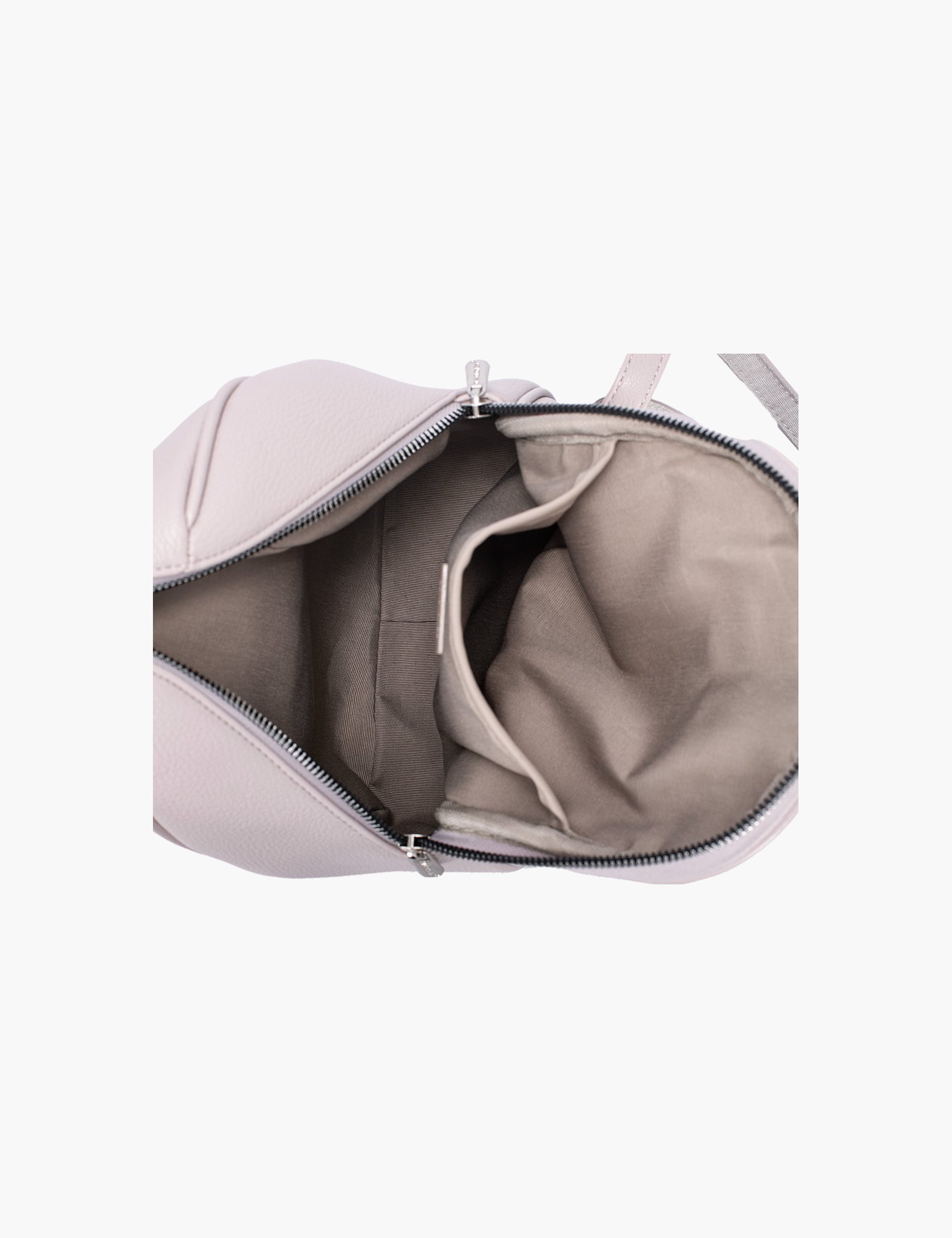 Sac à dos Naya — Snow Lilac, intérieur