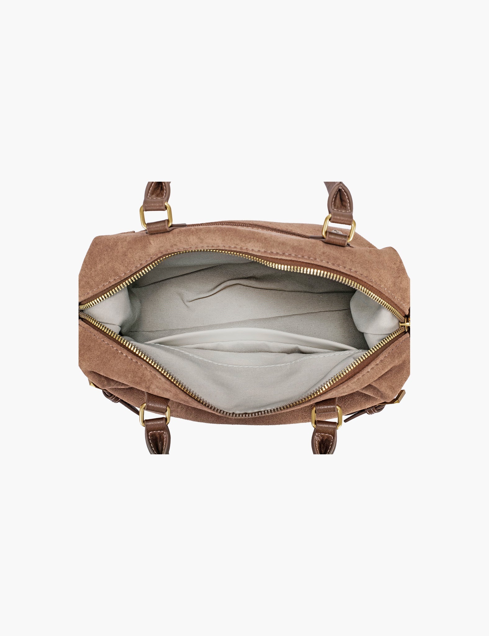 Sac à main Nafy — Cocoa Brown, intérieur