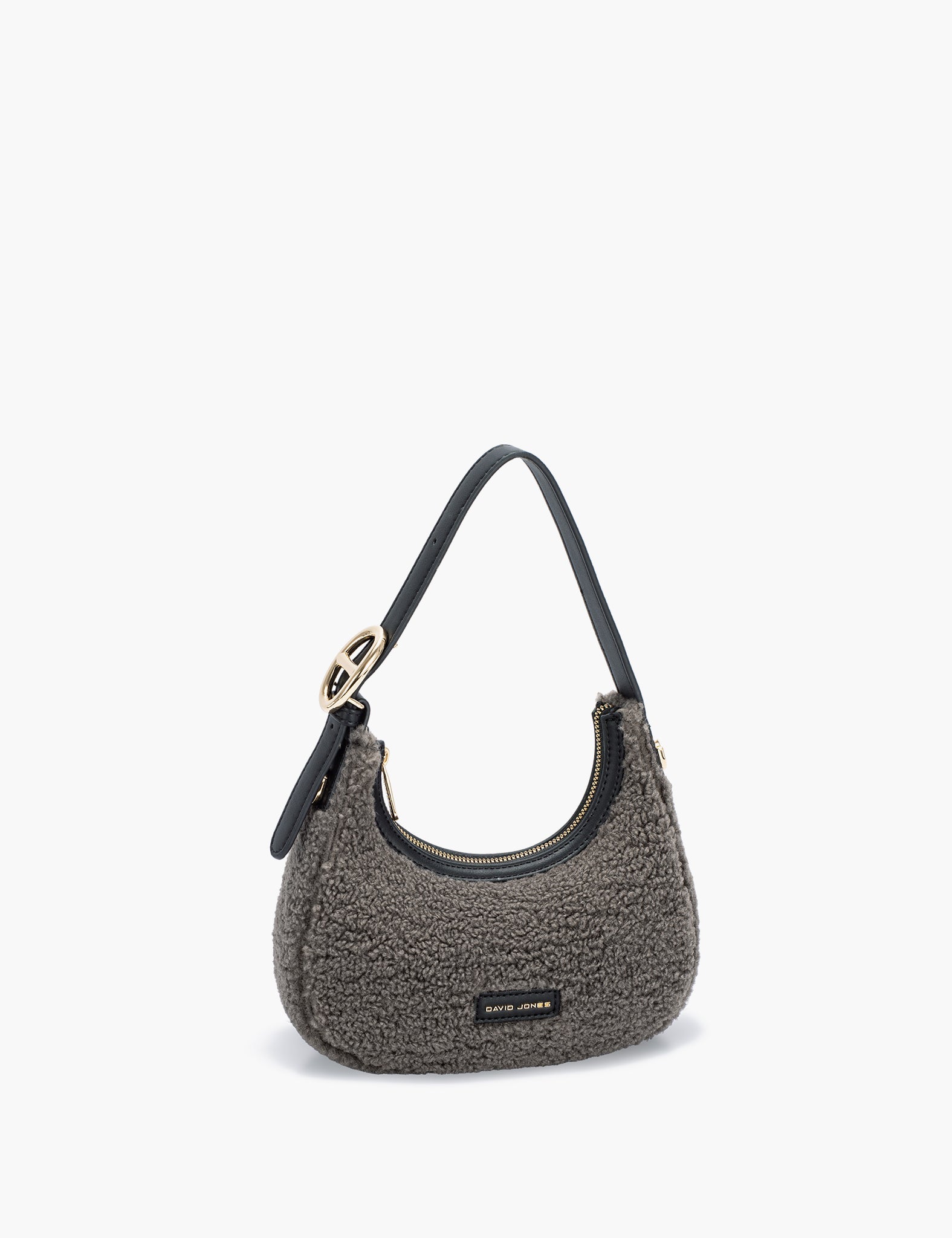 Sac à main Name — Black, vue trois-quarts