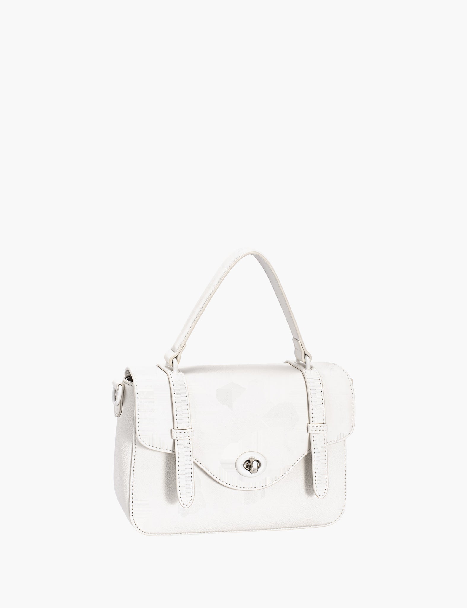 Sac à main Onelia — Coconut Cream, vue trois-quarts