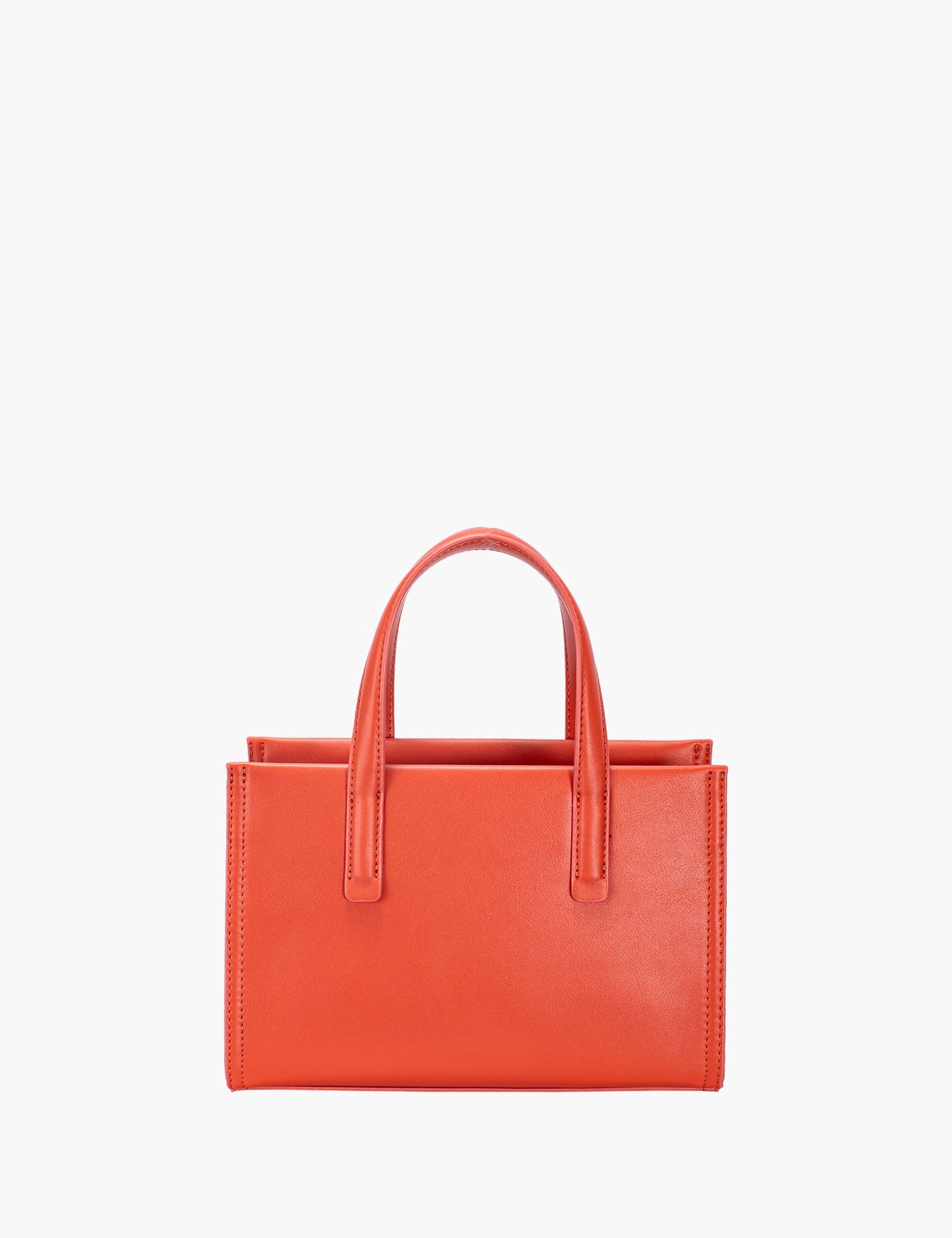 Sac à main Ottilie — Terracotta, vue trois-quarts