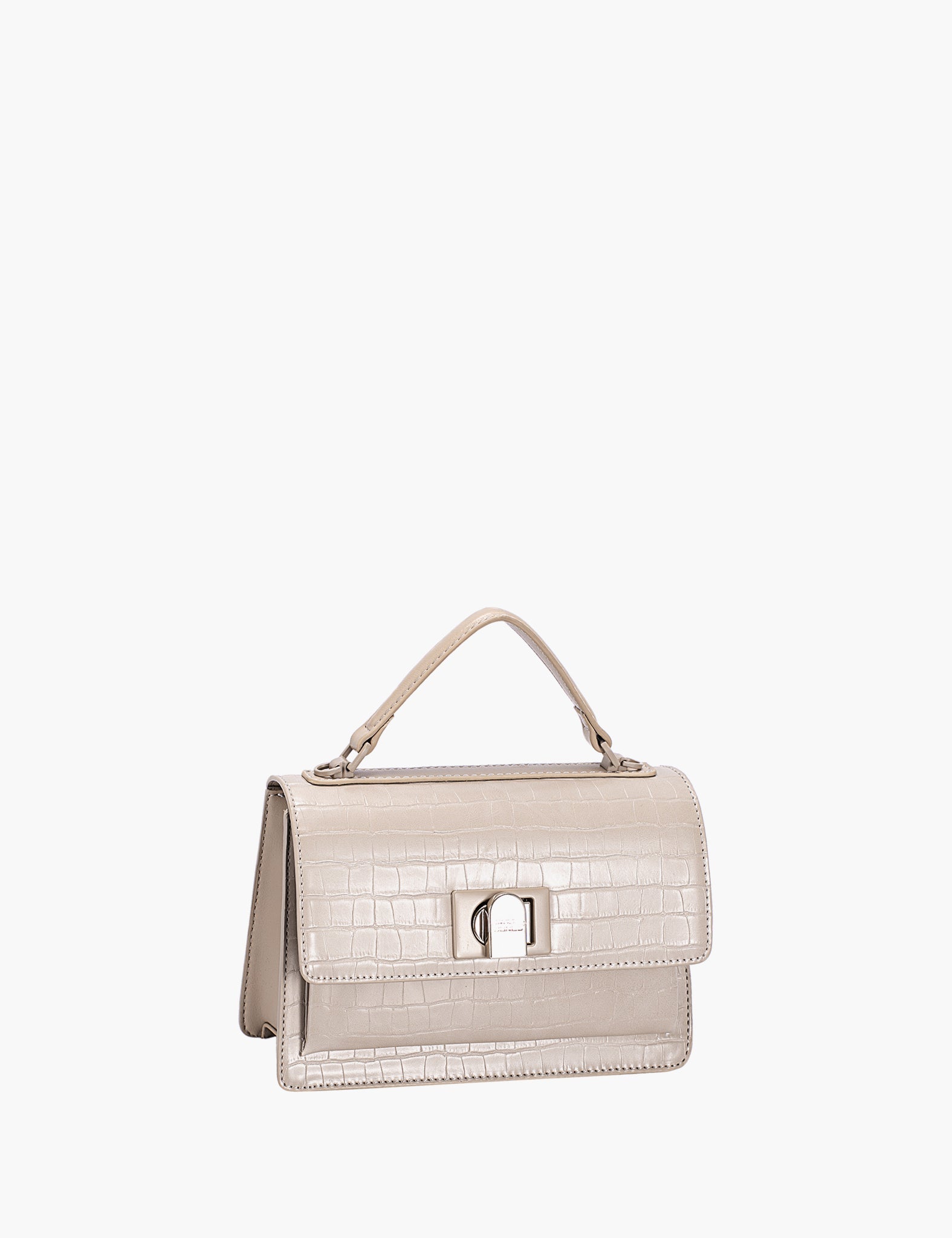 Sac à main Prisca — Moonstruck, vue trois-quarts
