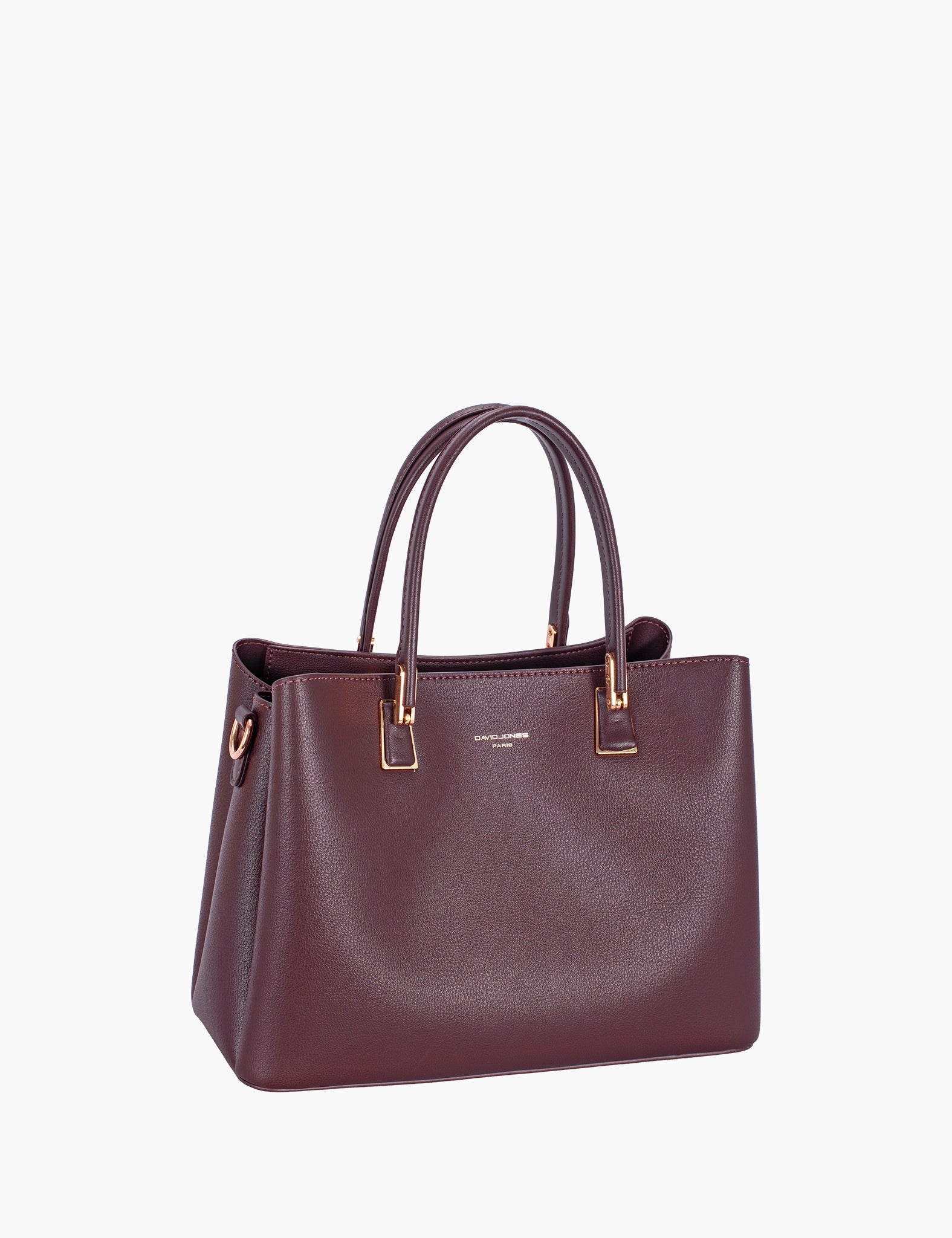 Sac à main Priscia — Dark Bordeaux