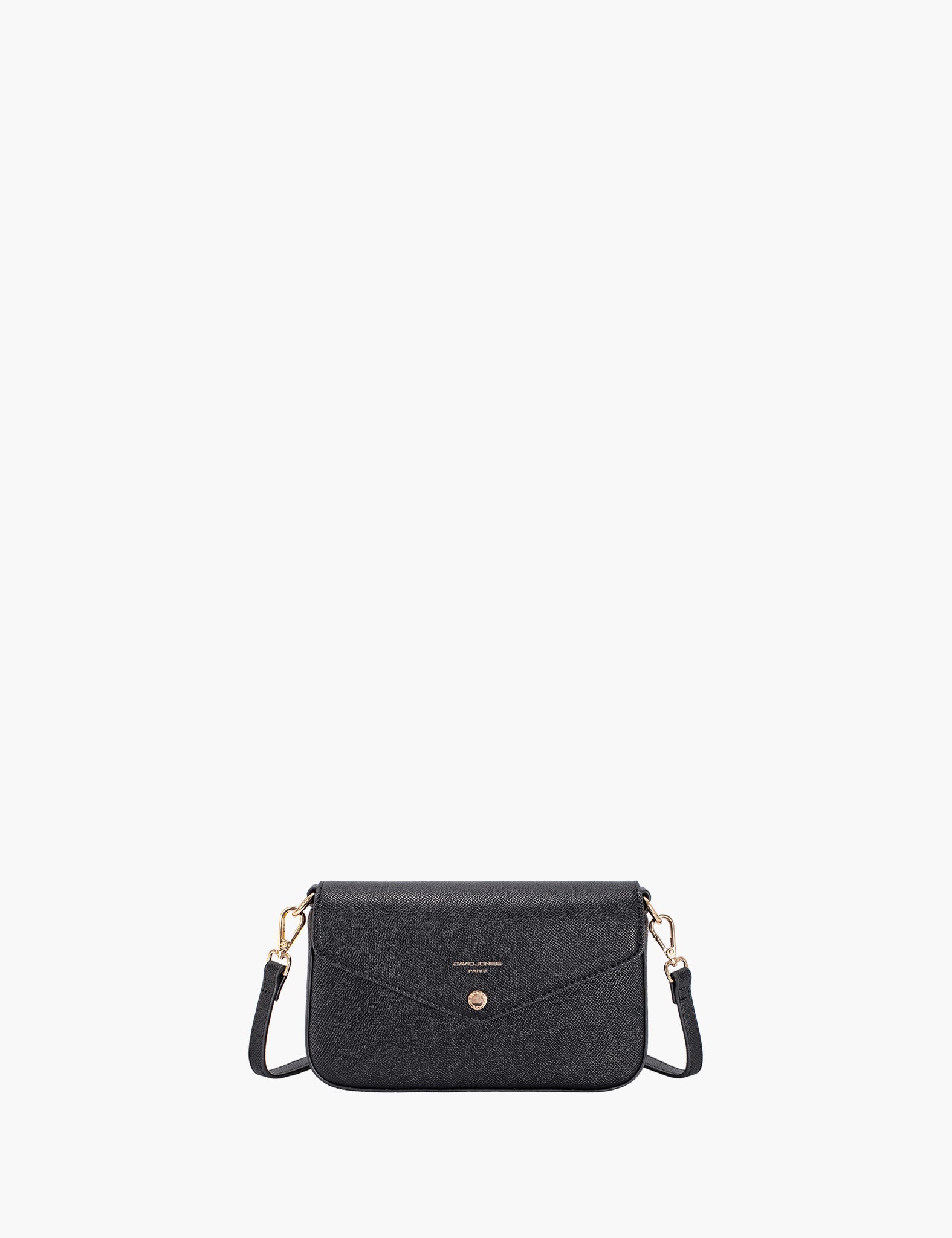 Sac bandoulière Kamylia — Black, vue trois-quarts