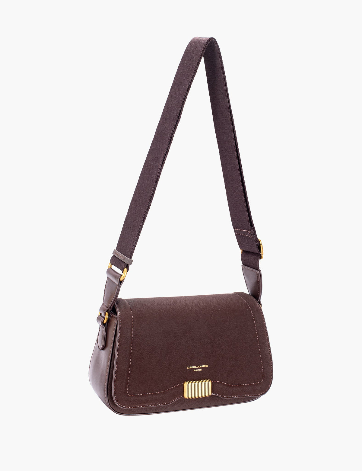 Sac bandoulière Koraly — Sandalwood Brown