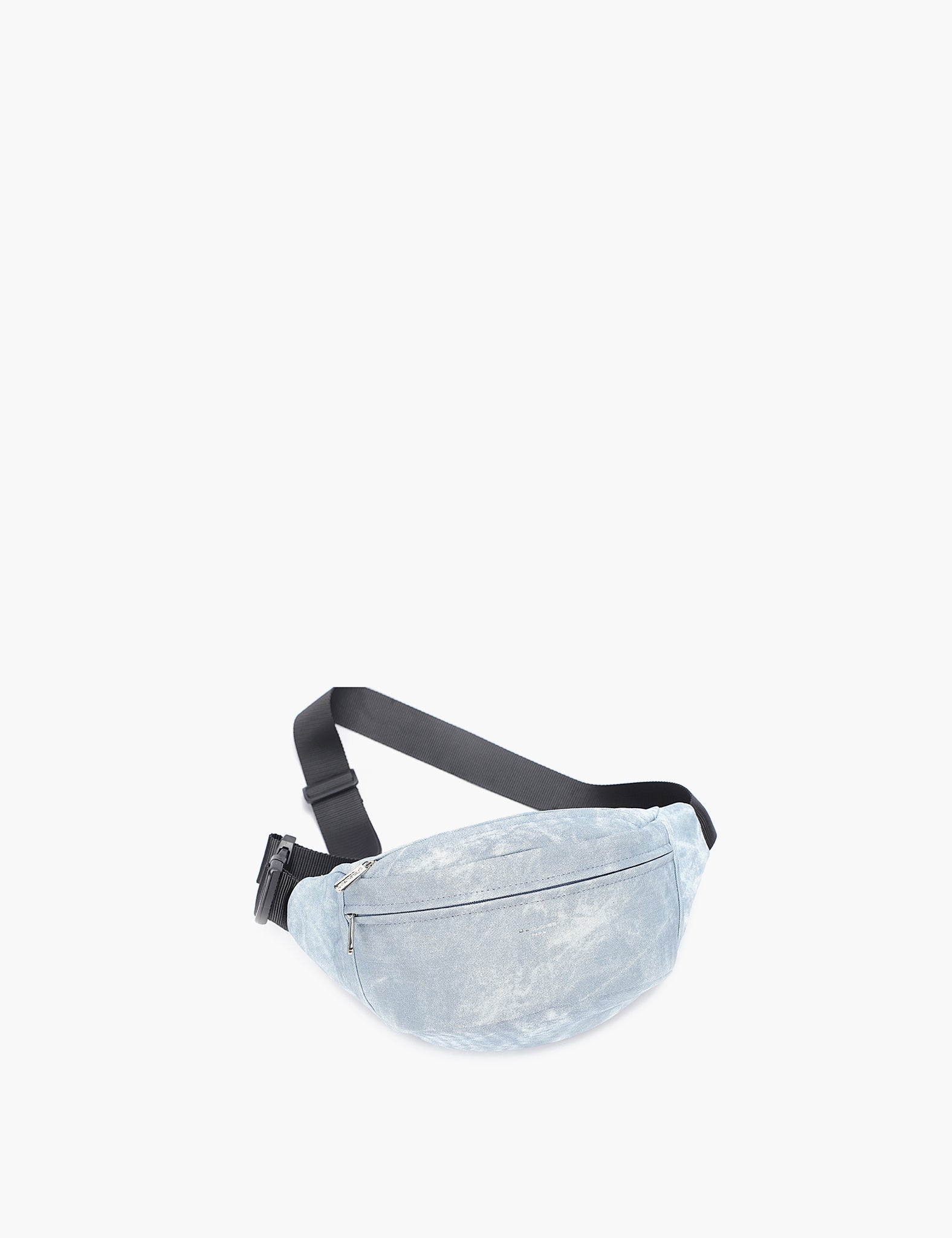 Sac bandoulière Melis — Blue Jean, vue trois-quarts
