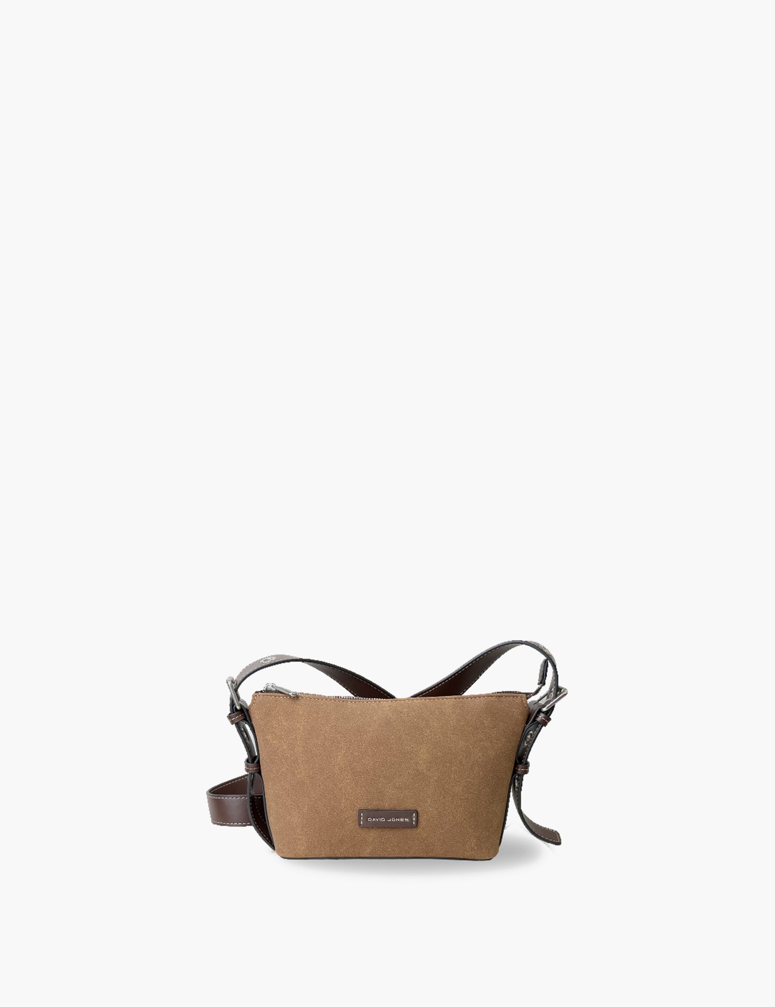 Sac bandoulière Prentys — Apricot Tan, vue trois-quarts
