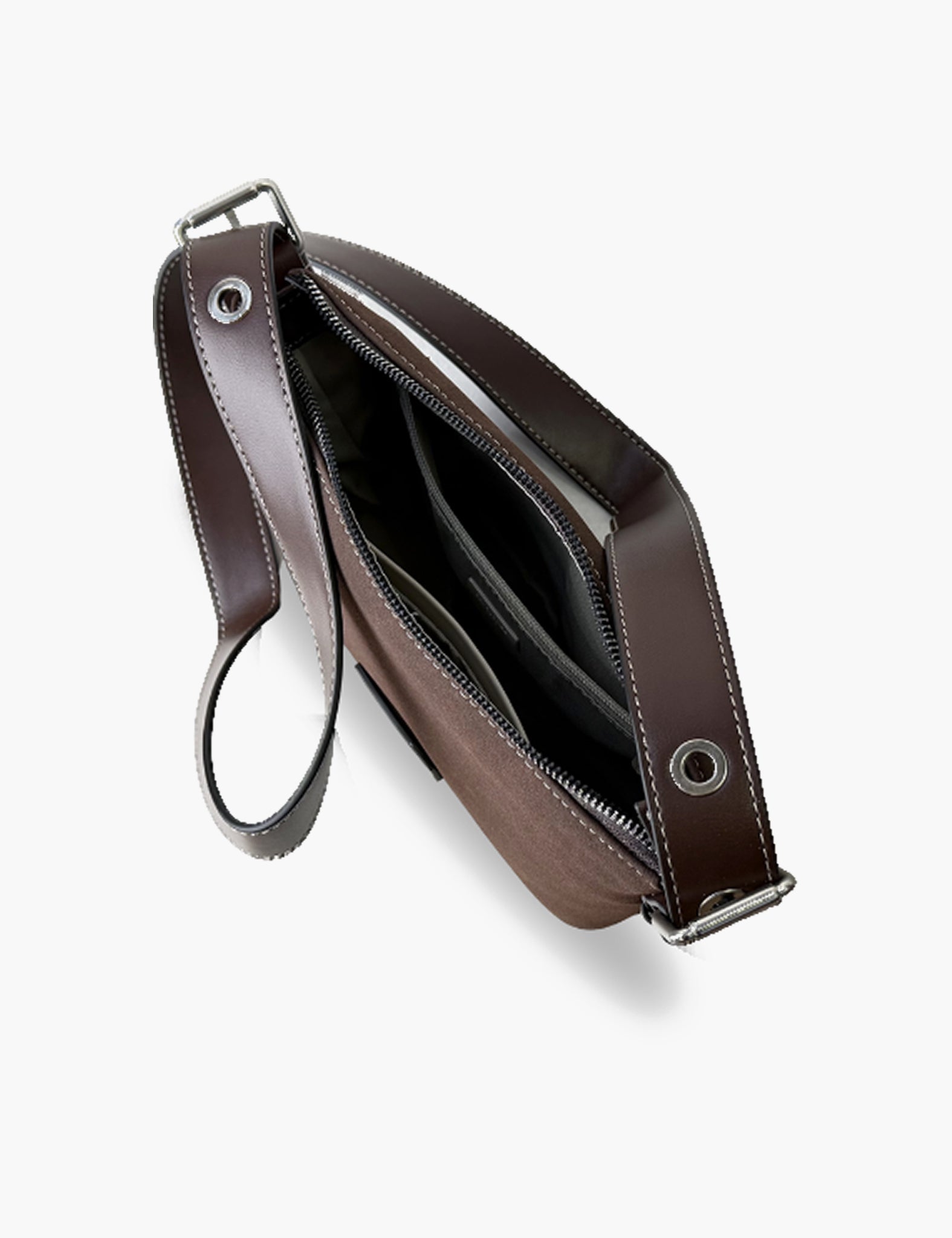 Sac bandoulière Prentys — Hot Chocolate, intérieur