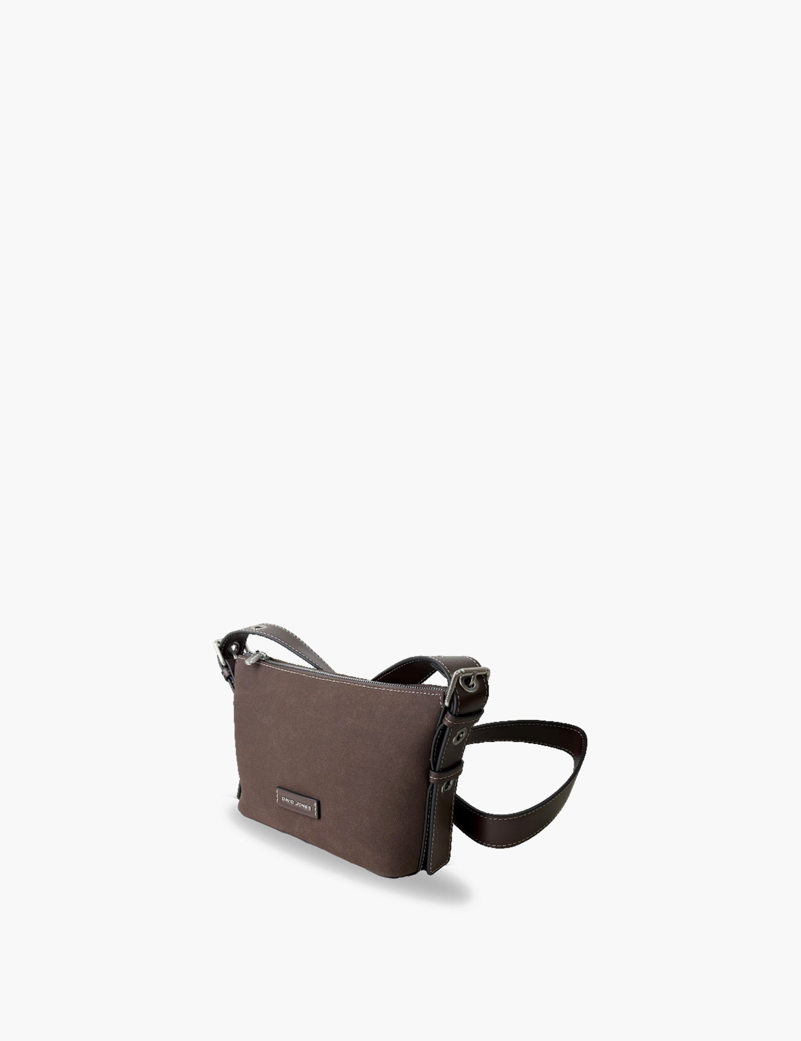 Sac bandoulière Prentys — Hot Chocolate, vue trois-quarts