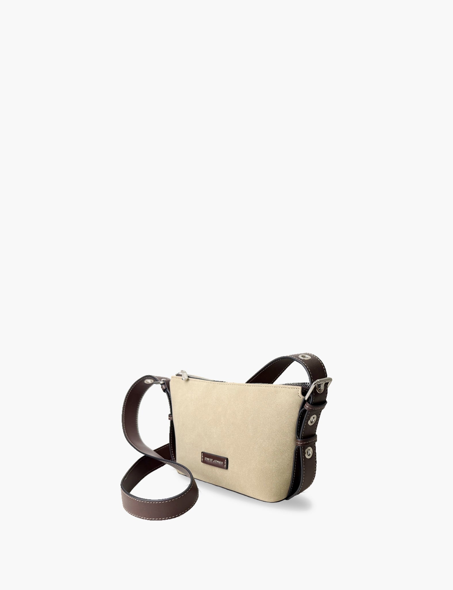 Sac bandoulière Prentys — Oxford Tan, vue trois-quarts