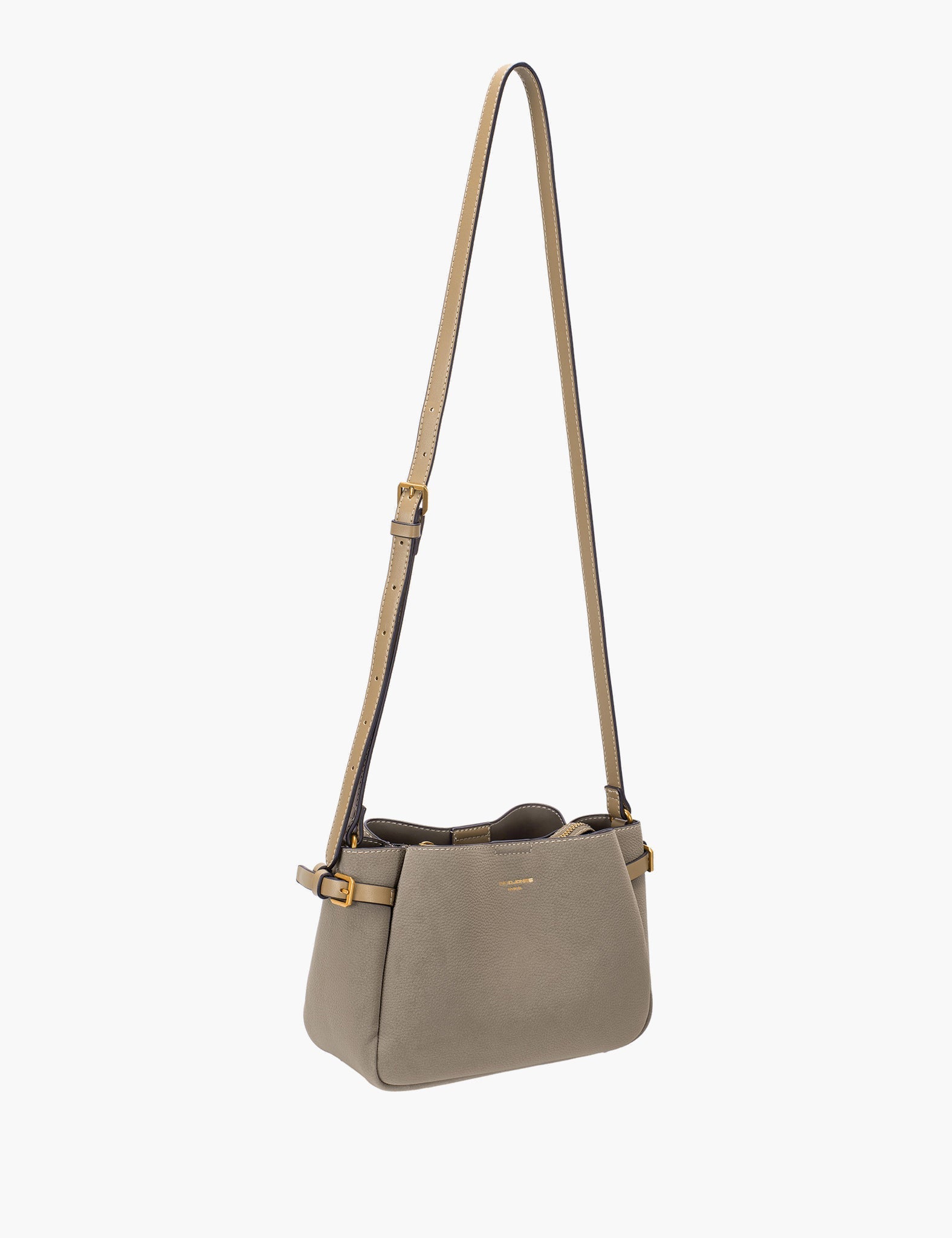 Sac bandoulière Rinelle — Warm Grey Sand - vue de face