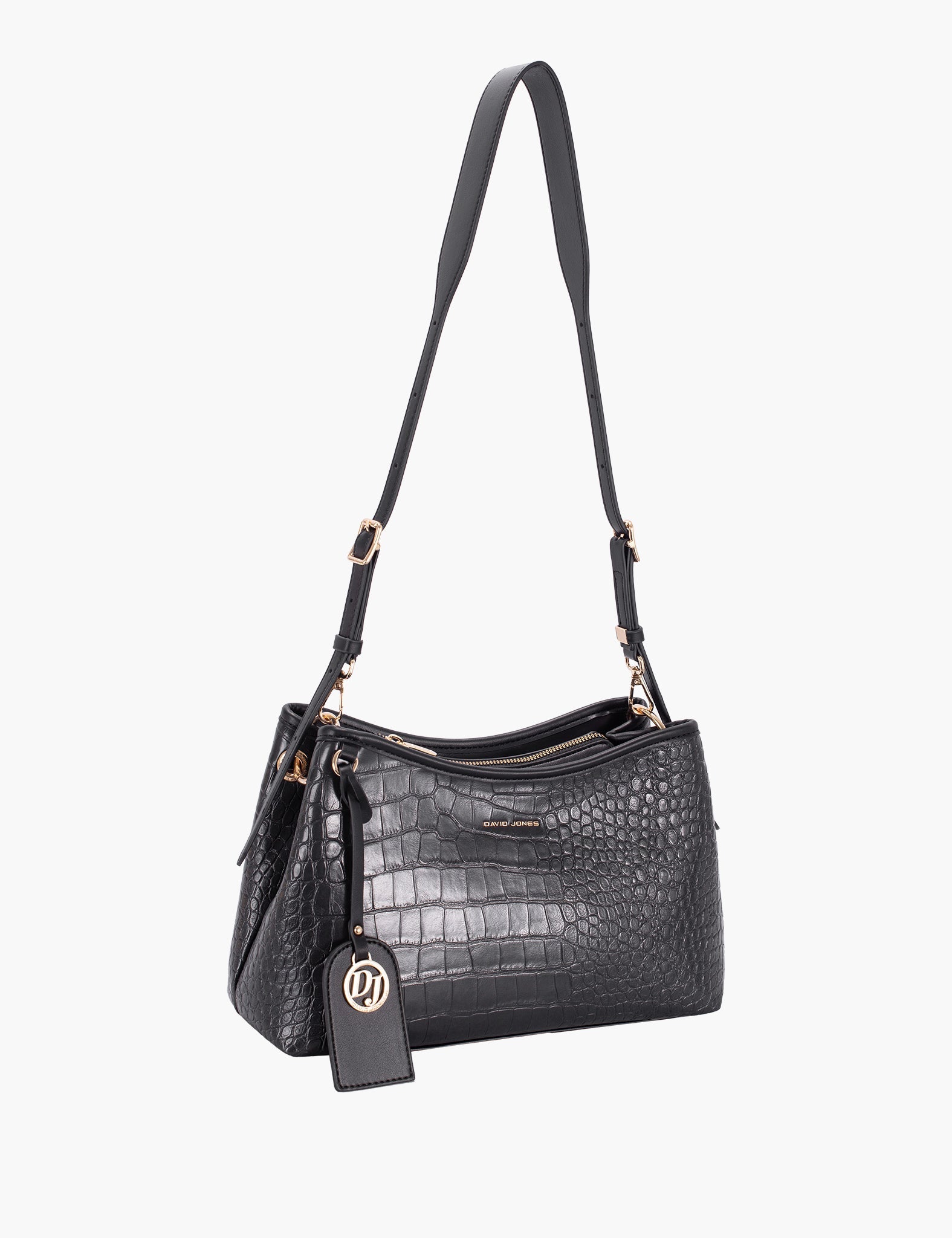 Sac bandoulière Soline — Jet Black