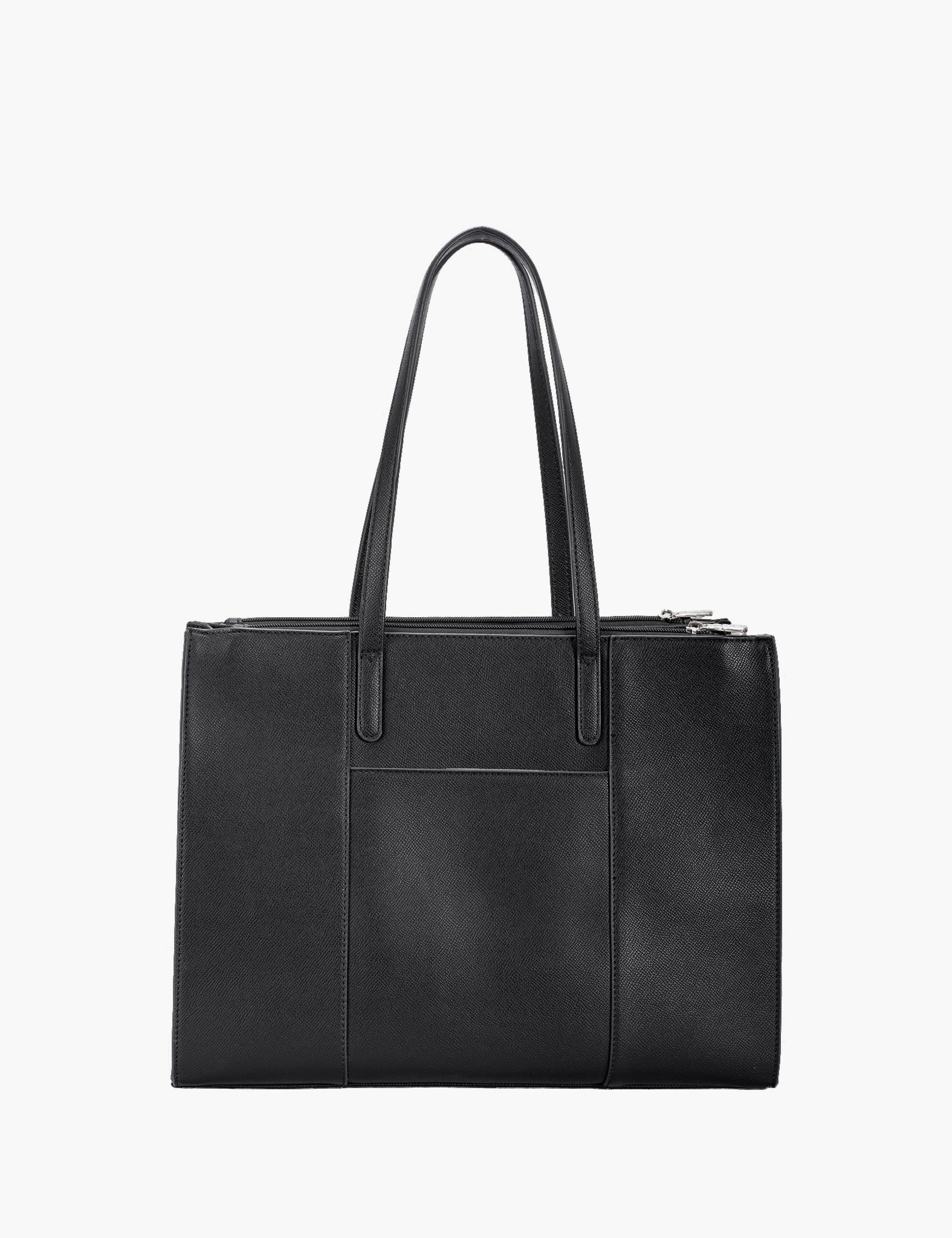 Sac cabas Jacinta — Black, vue de dos