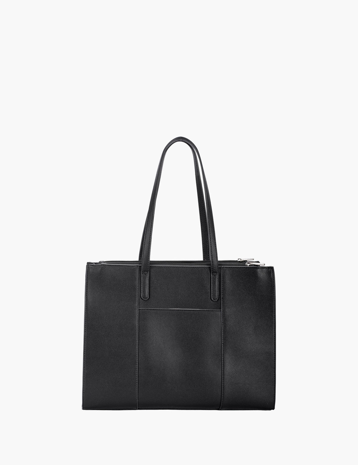 Sac cabas Jacinta — Black, vue de dos