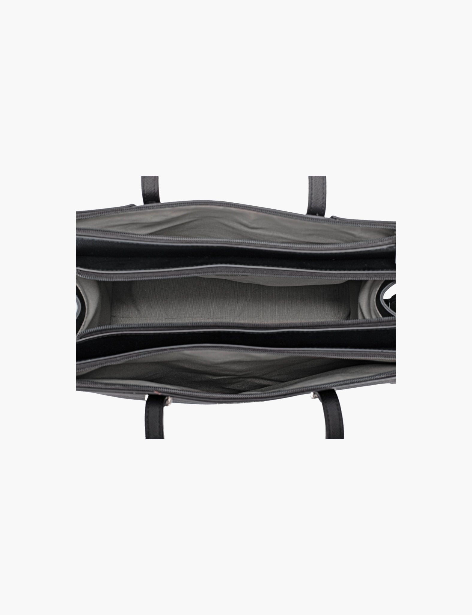 Sac cabas Jacinta — Black, intérieur