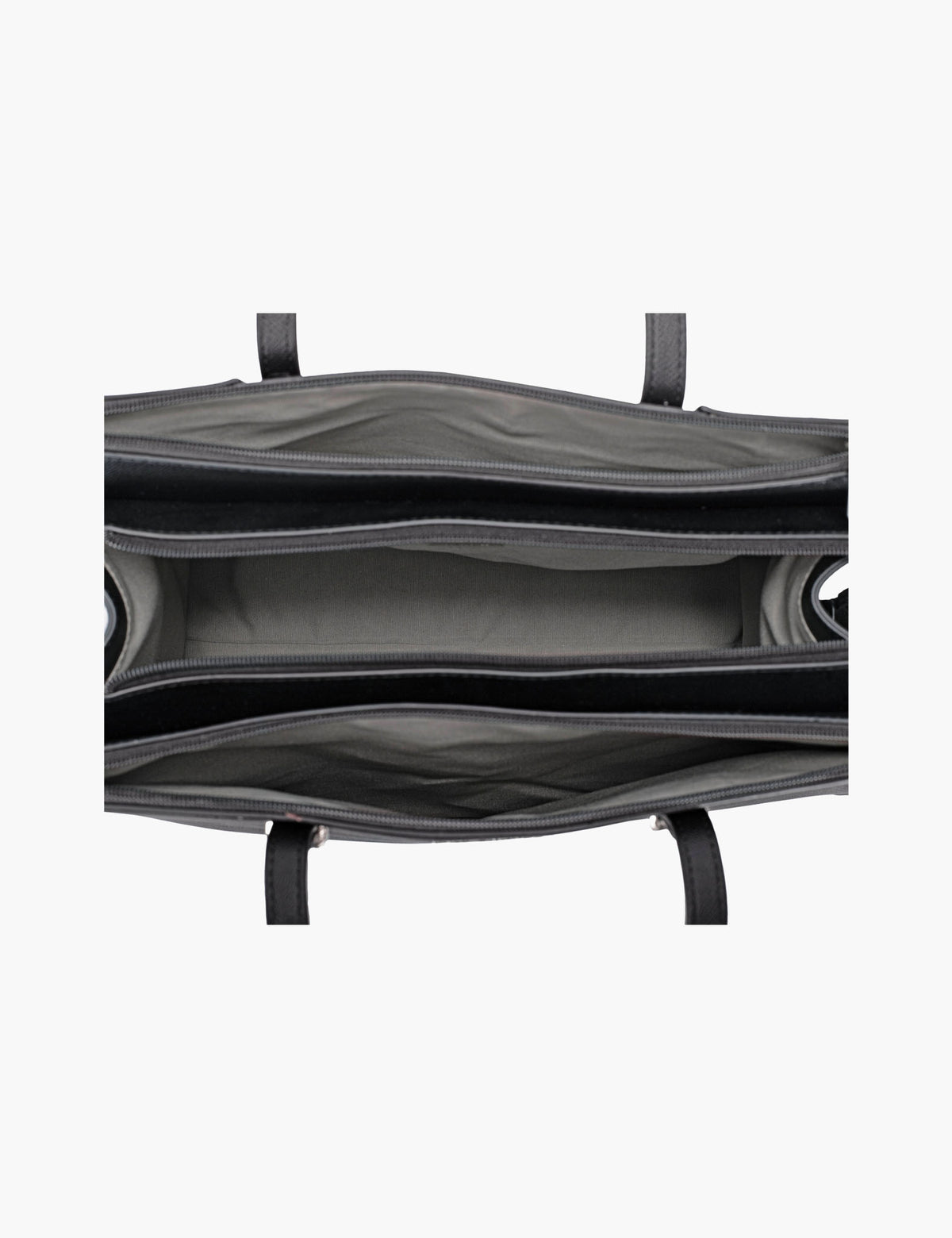 Sac cabas Jacinta — Black, intérieur