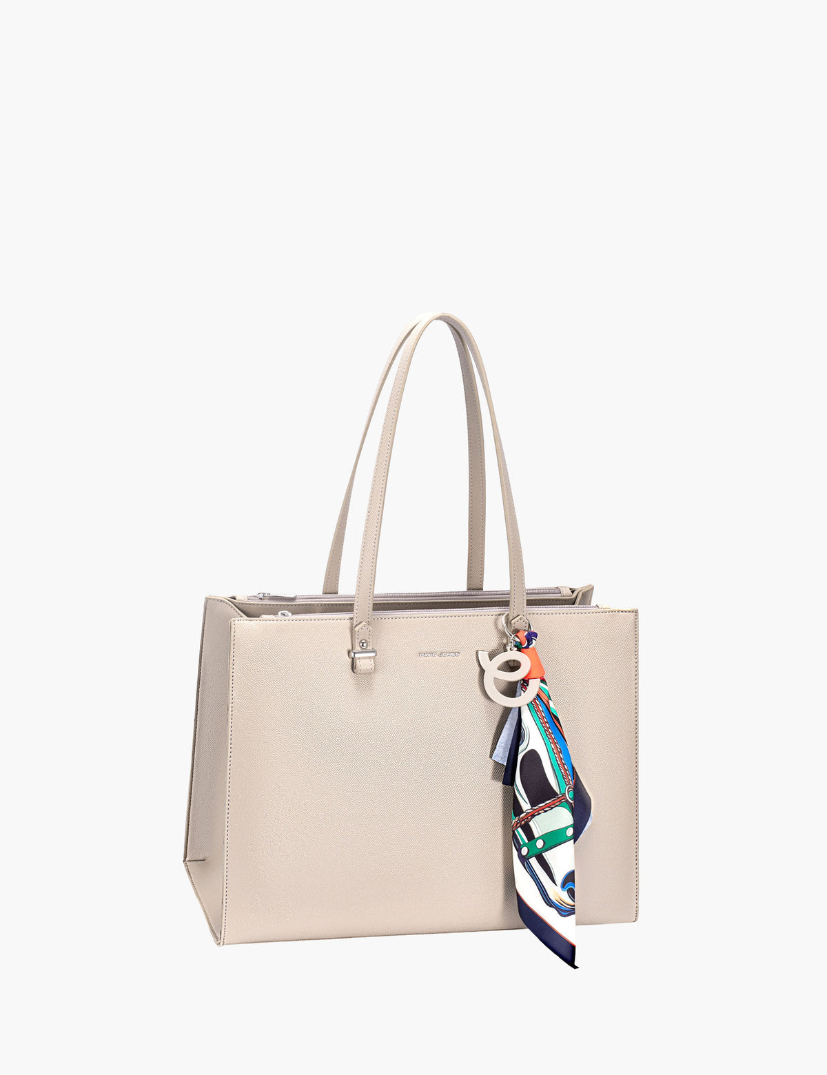Sac cabas Jacinta — Oxford Tan, vue trois-quarts