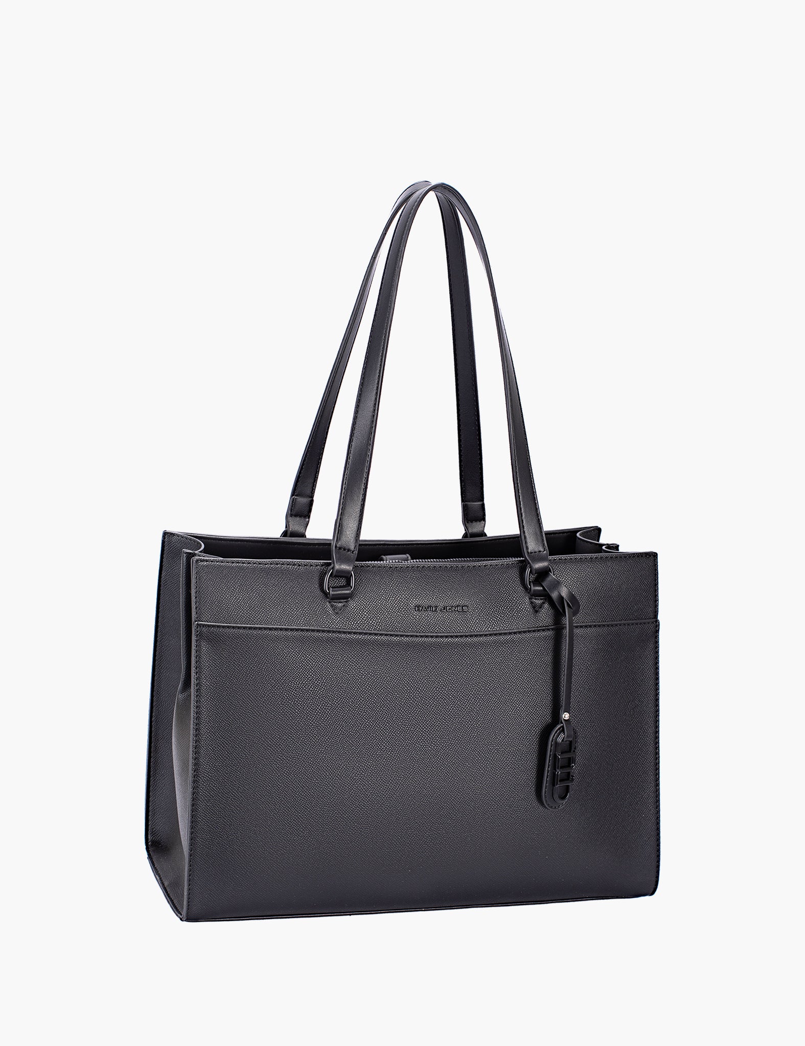 Sac cabas Nana — Black, vue trois-quarts