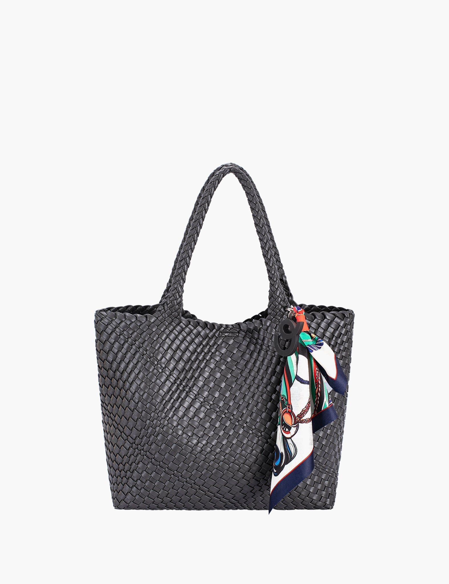 Sac cabas Oline — Black, vue trois-quarts
