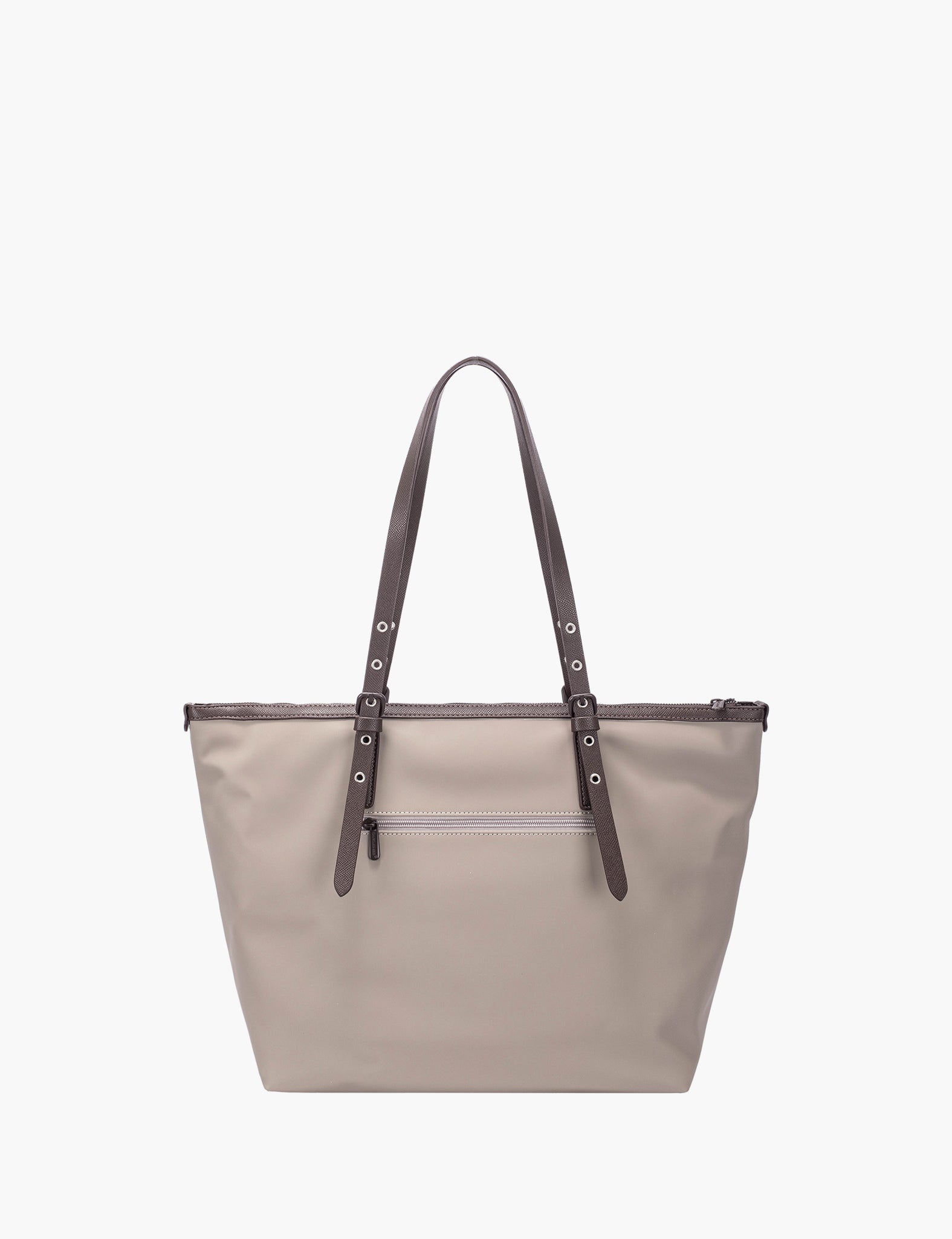 Sac cabas Sophorine — Taupe, vue trois-quarts