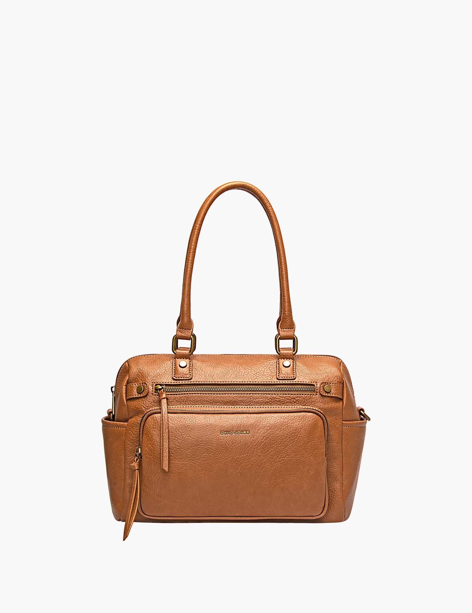 Sac porté épaule Karmen — Cognac
