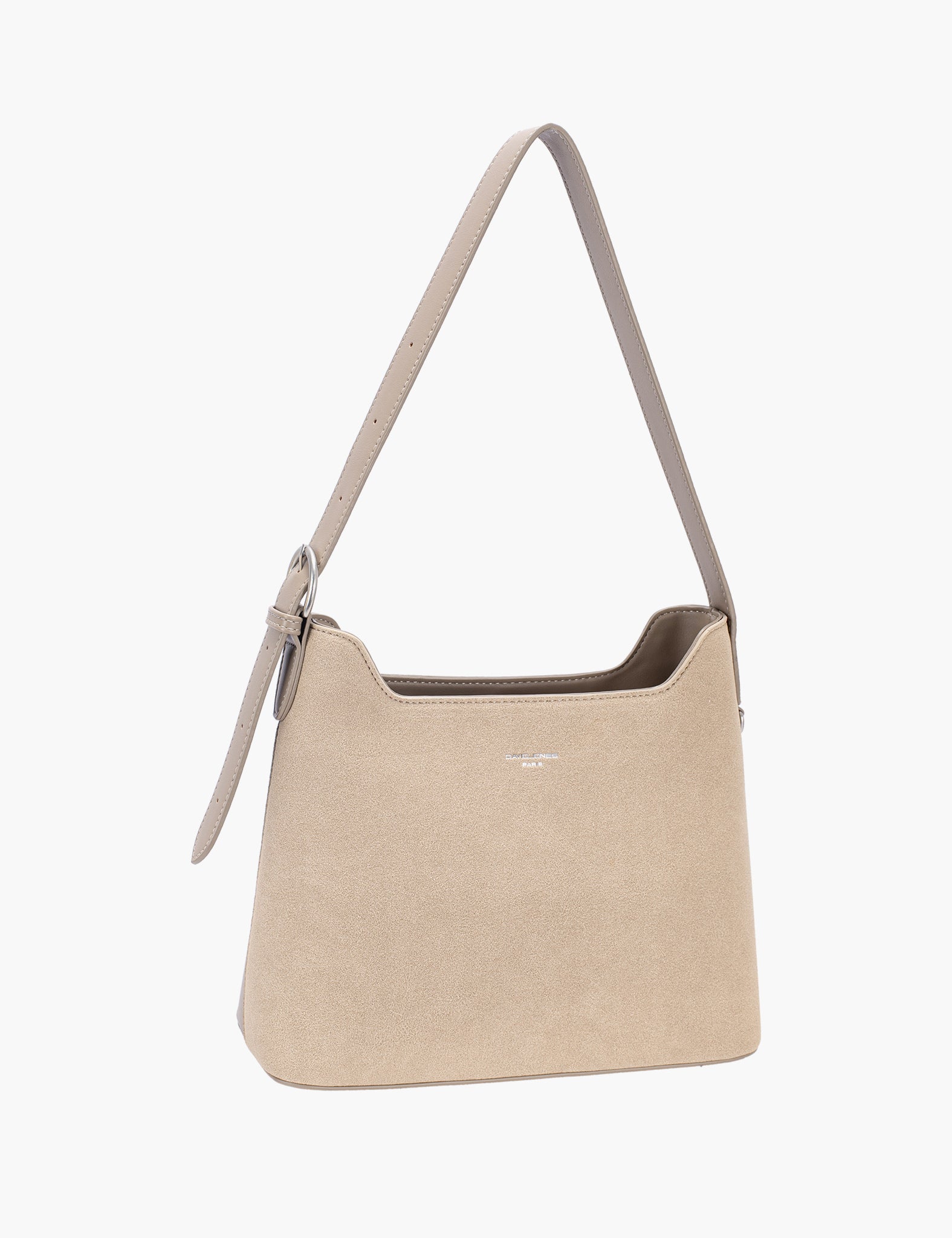 Sac porté épaule Lally — Warm Taupe