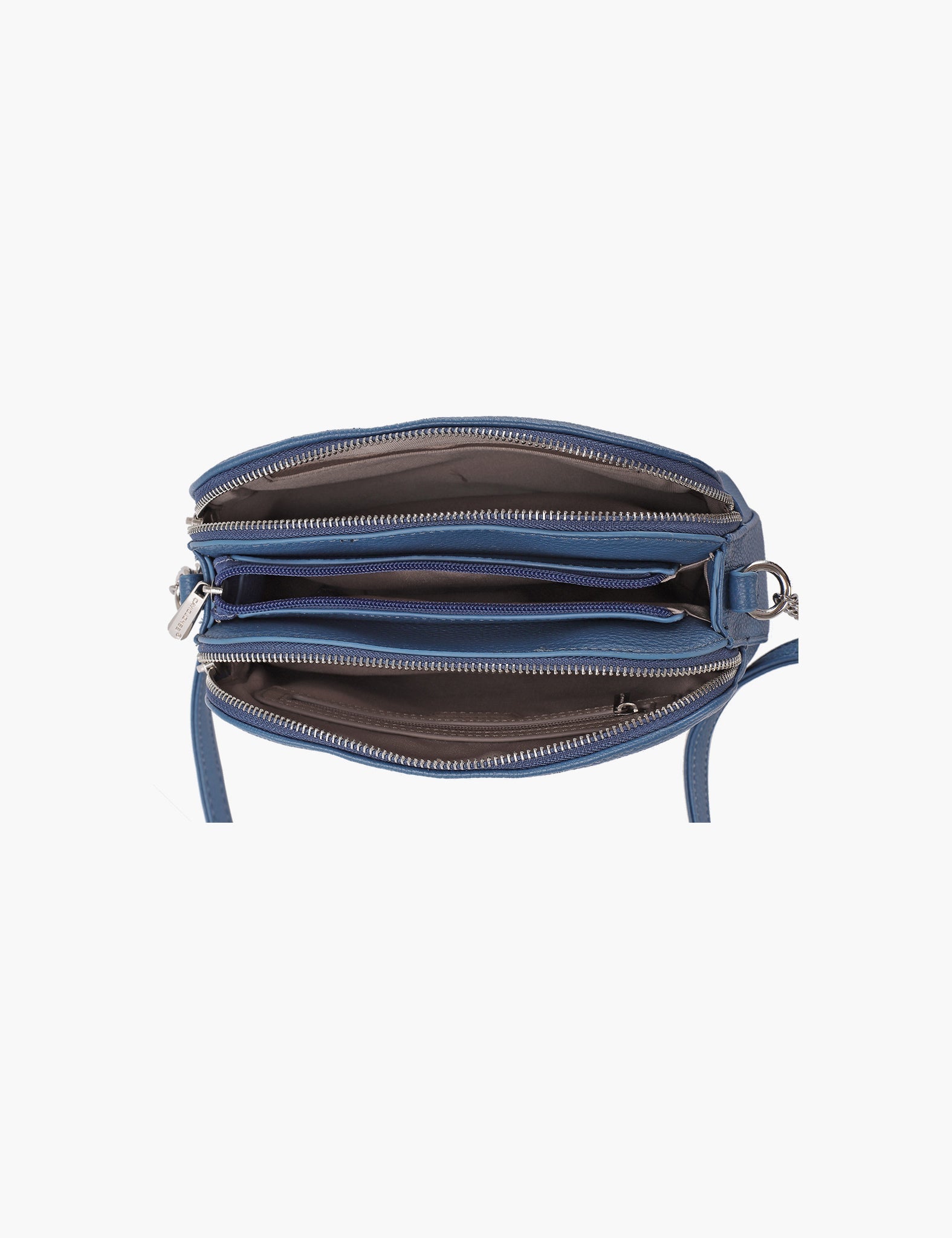 Sac porté épaule Lana — Navy, intérieur