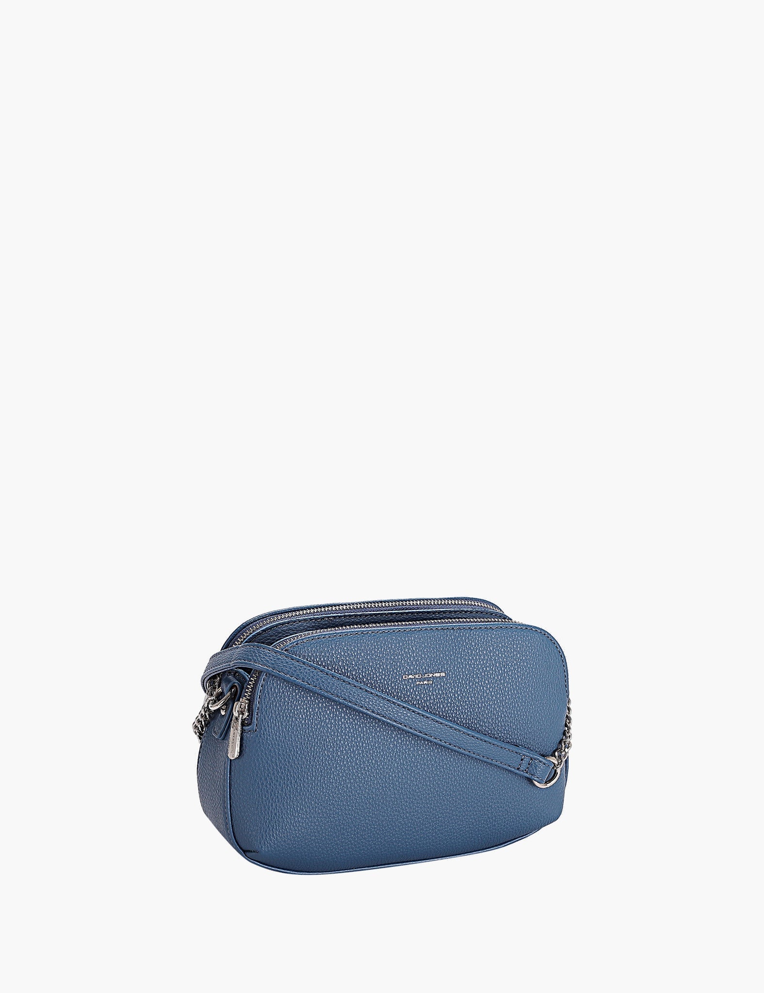 Sac porté épaule Lana — Navy, vue trois-quarts
