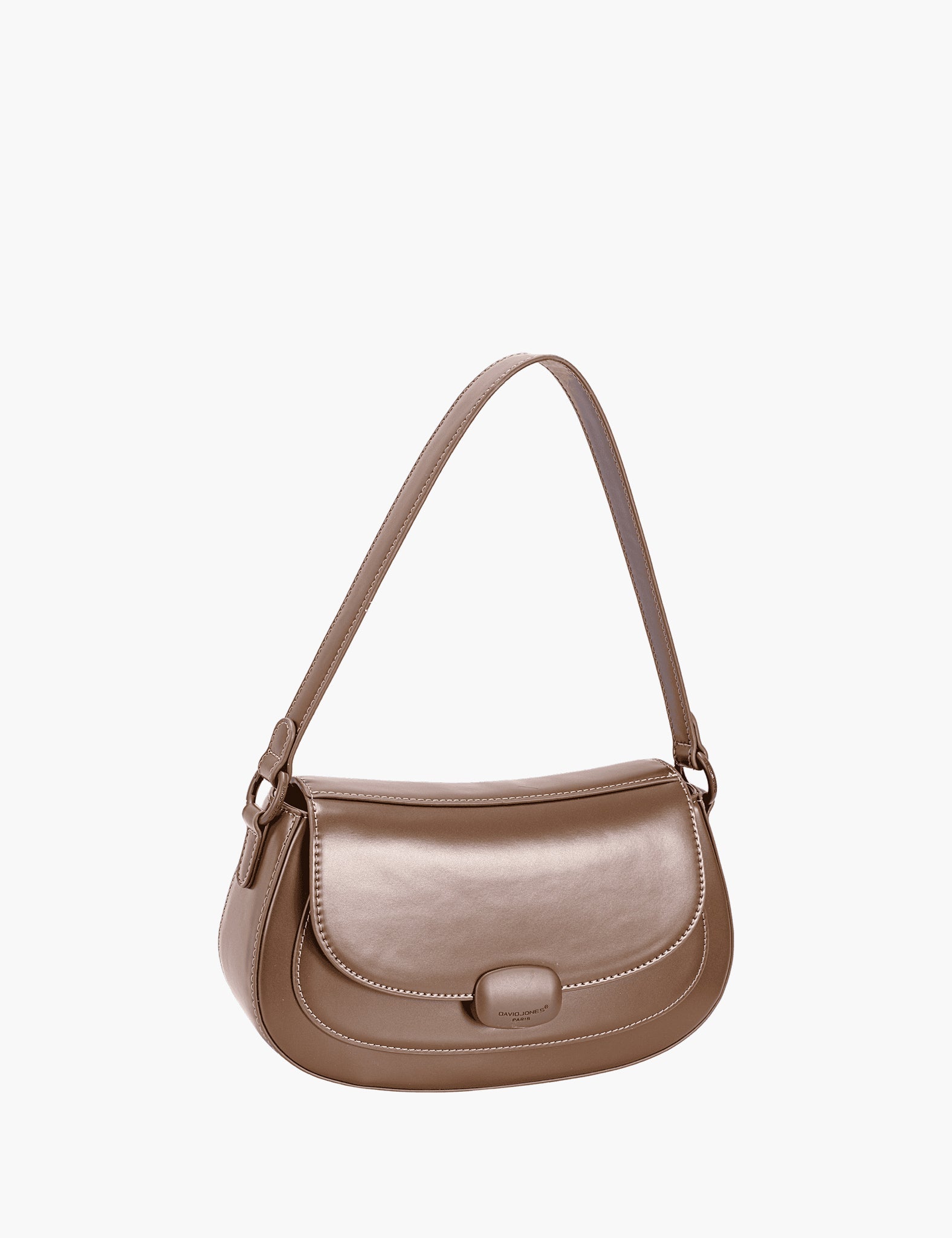 Sac porté épaule Loise — Cocoa Brown