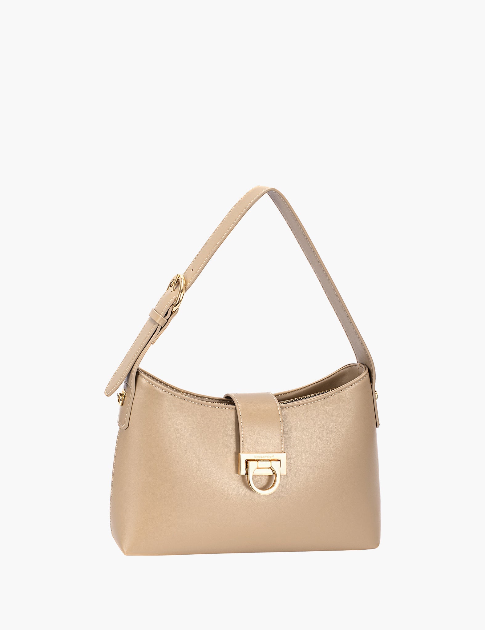Sac porté épaule Maelanne — Warm Taupe