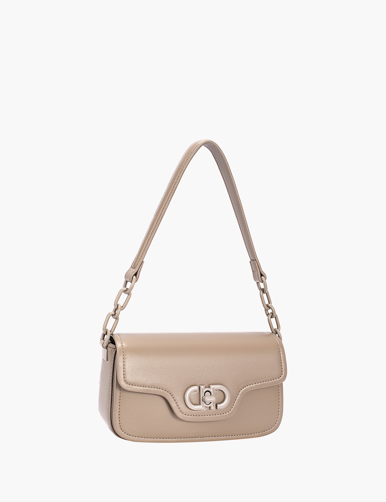 Sac porté épaule Mayan — Warm Taupe