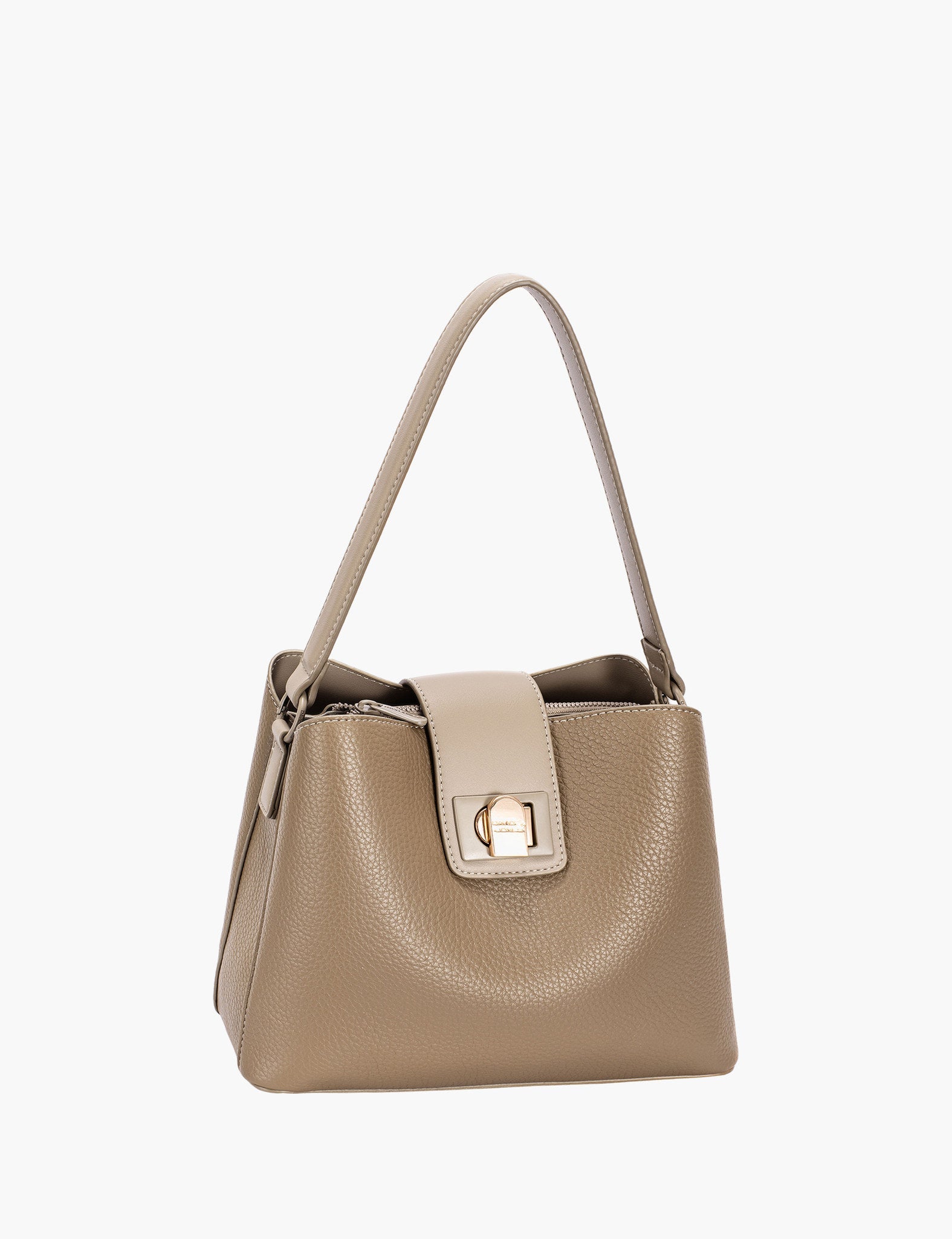 Sac porté épaule Melena — Warm Taupe