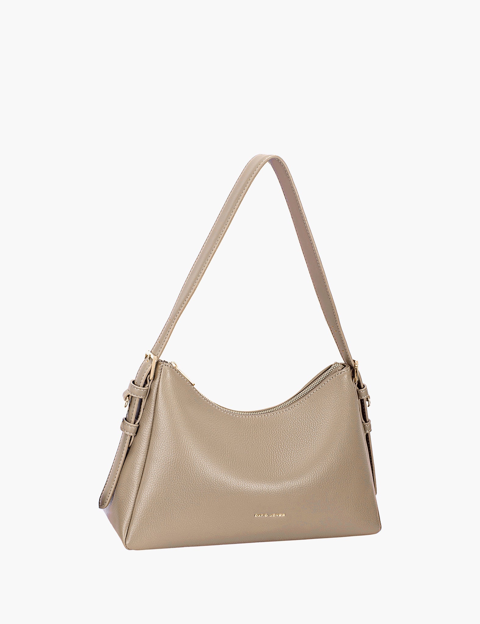 Sac porté épaule Nazan — Warm Taupe