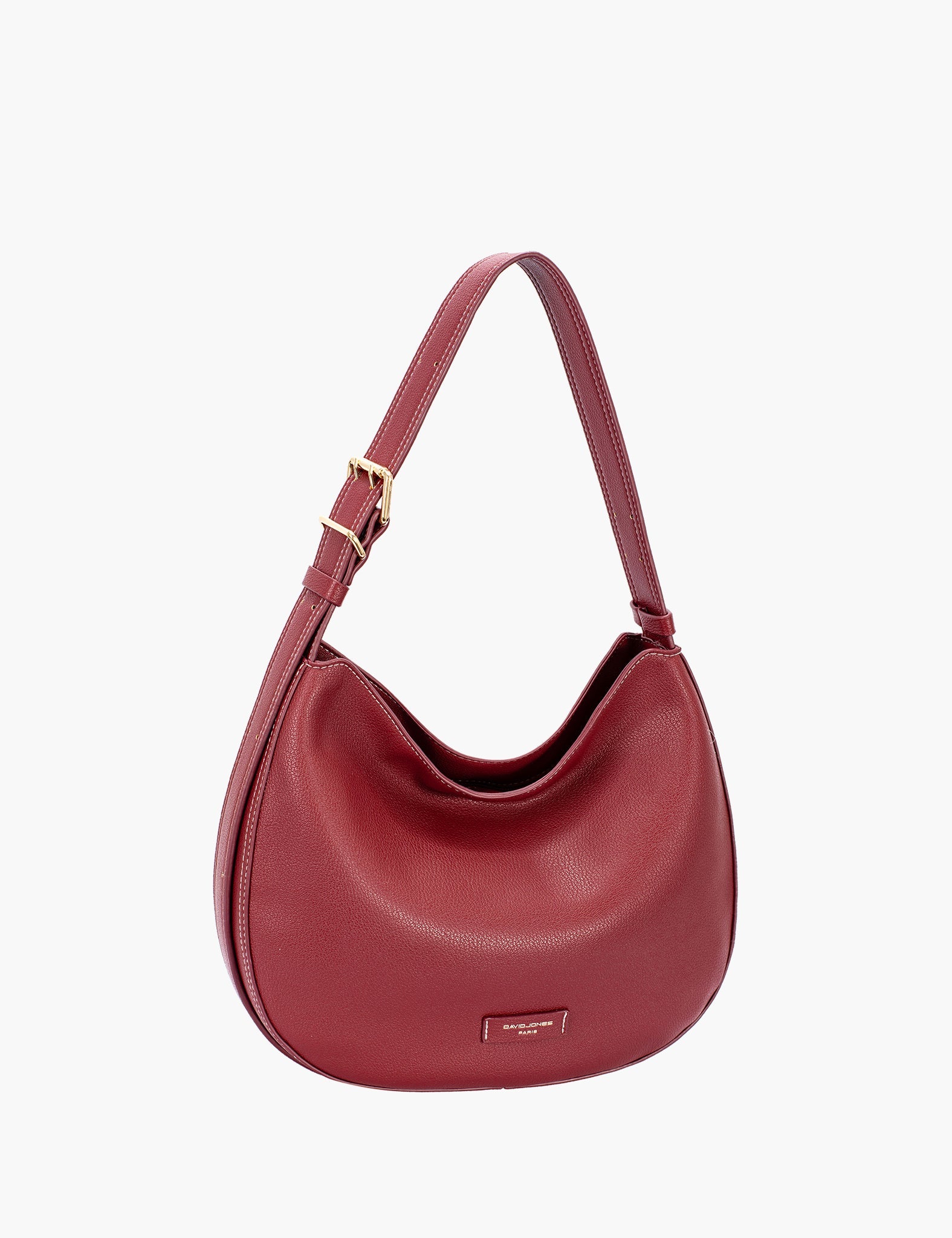 Sac porté épaule Neda — Bordeaux