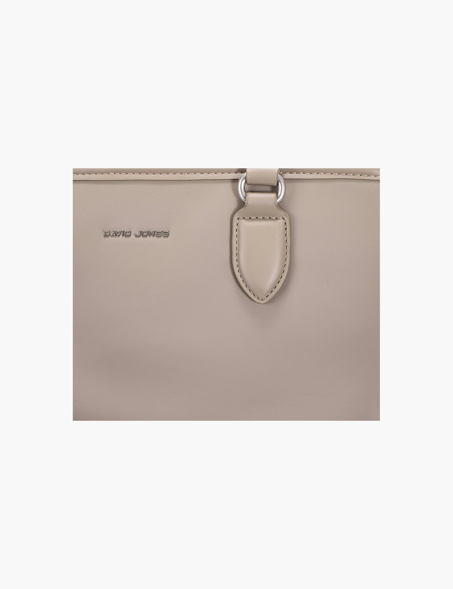 Sac porté épaule Niame — Taupe, détail