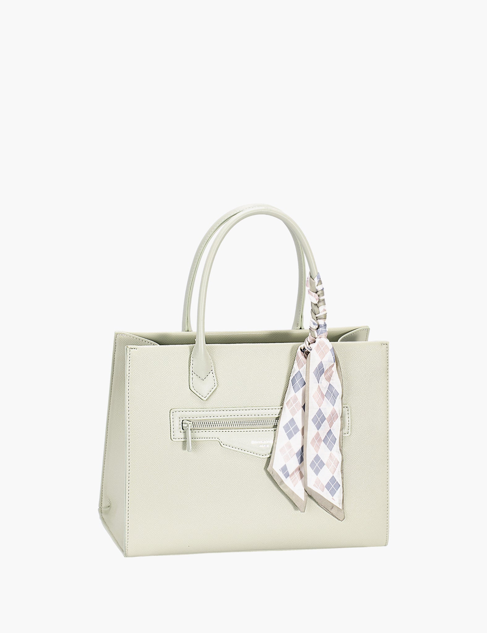 Sac porté épaule Nise — Fair Green, vue trois-quarts