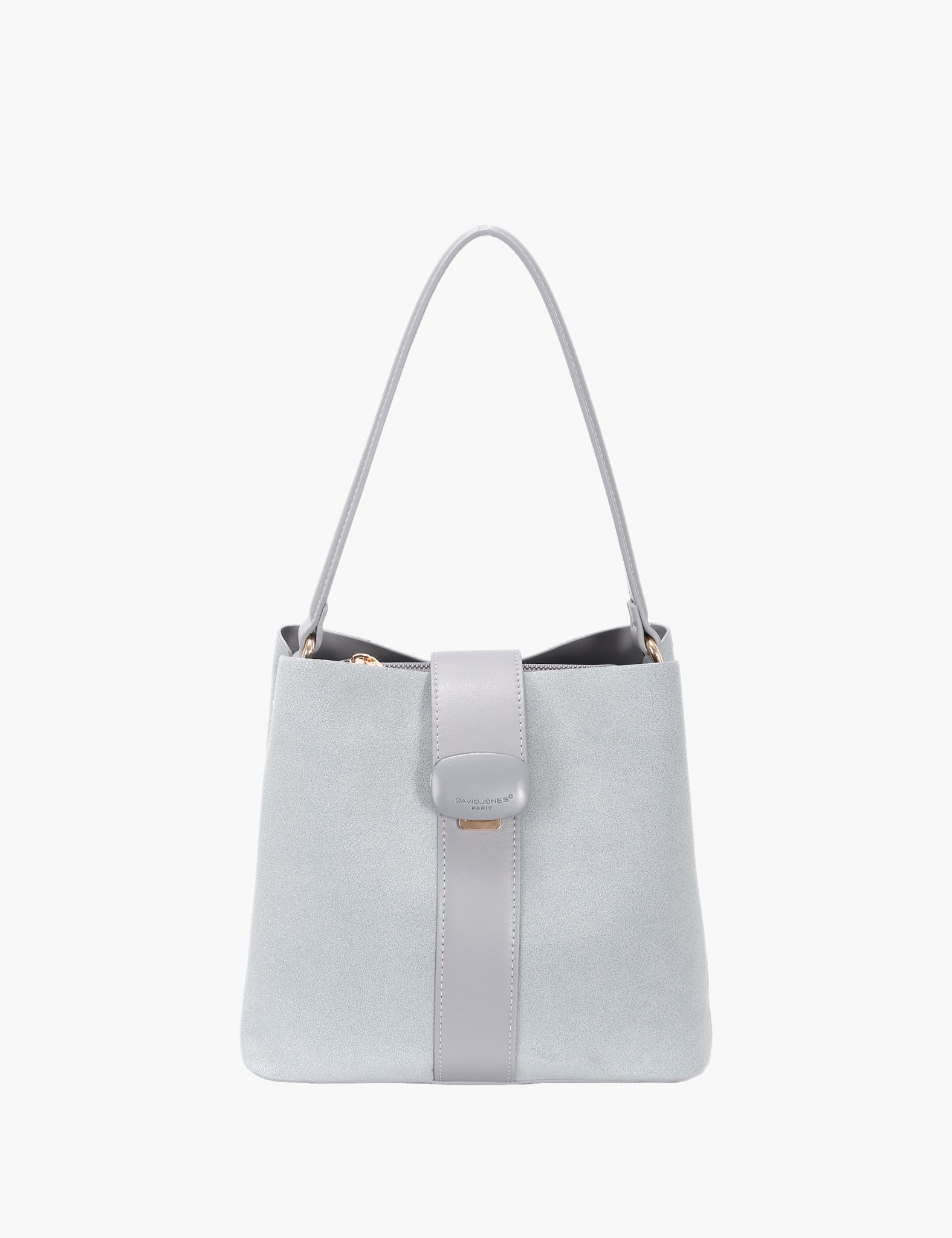 Sac porté épaule Nora — Steel Gray
