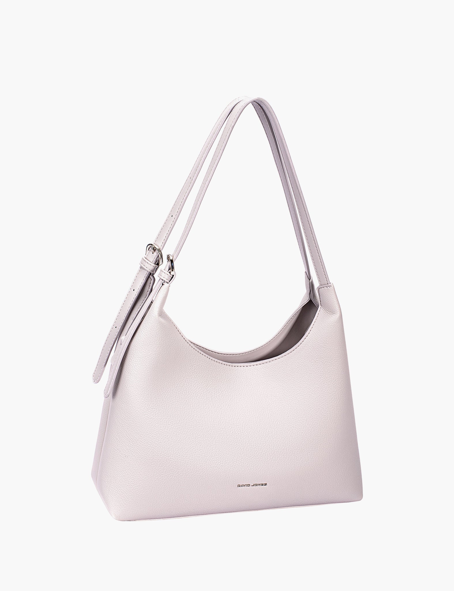 Sac porté épaule Olina — Snow Lilac, vue trois-quarts