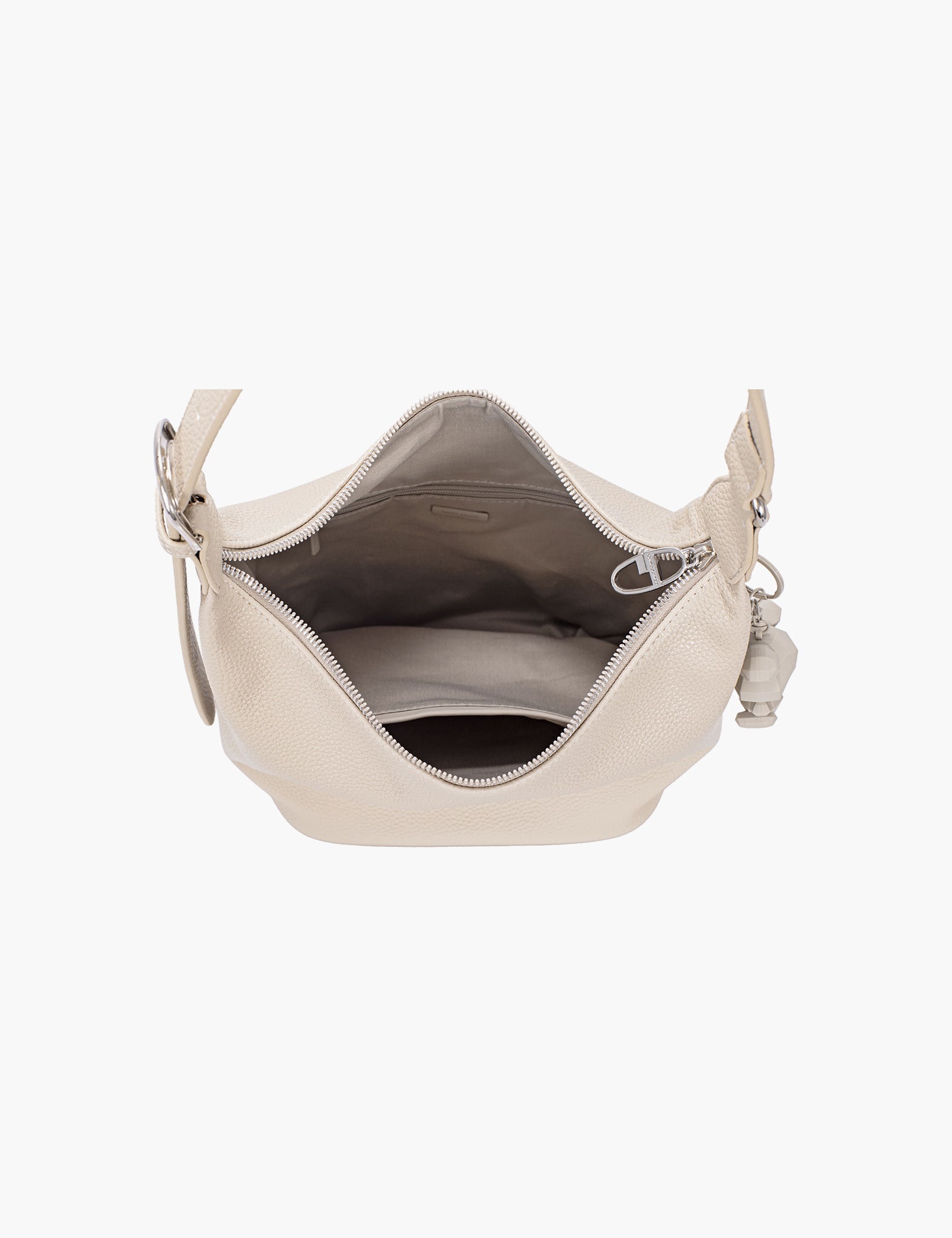 Sac porté épaule Oliphie — Almond Milk, intérieur