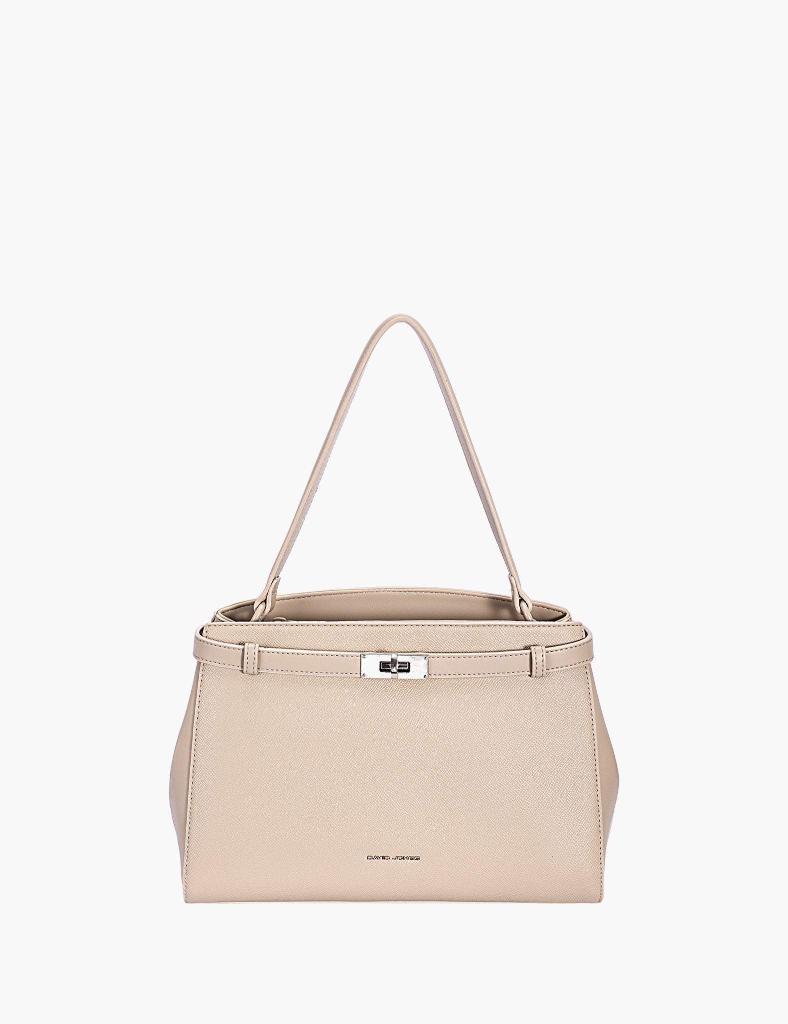 Sac porté épaule Oliviane — Oxford Tan, vue trois-quarts
