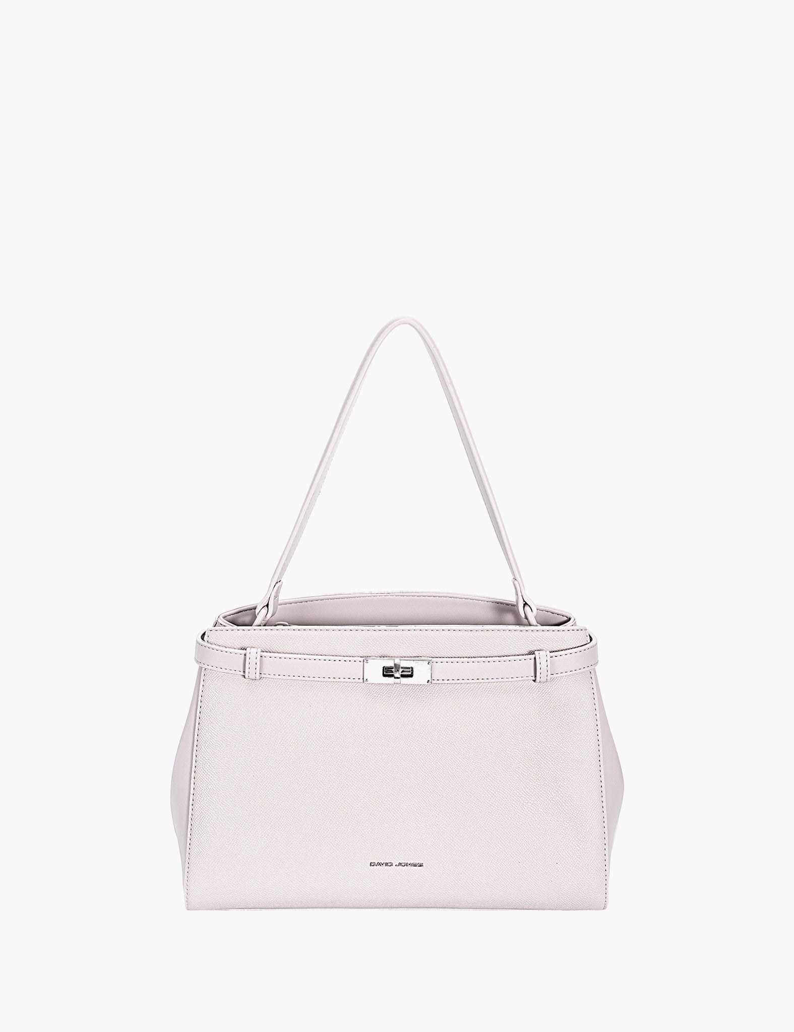 Sac porté épaule Oliviane — Snow Lilac, vue trois-quarts
