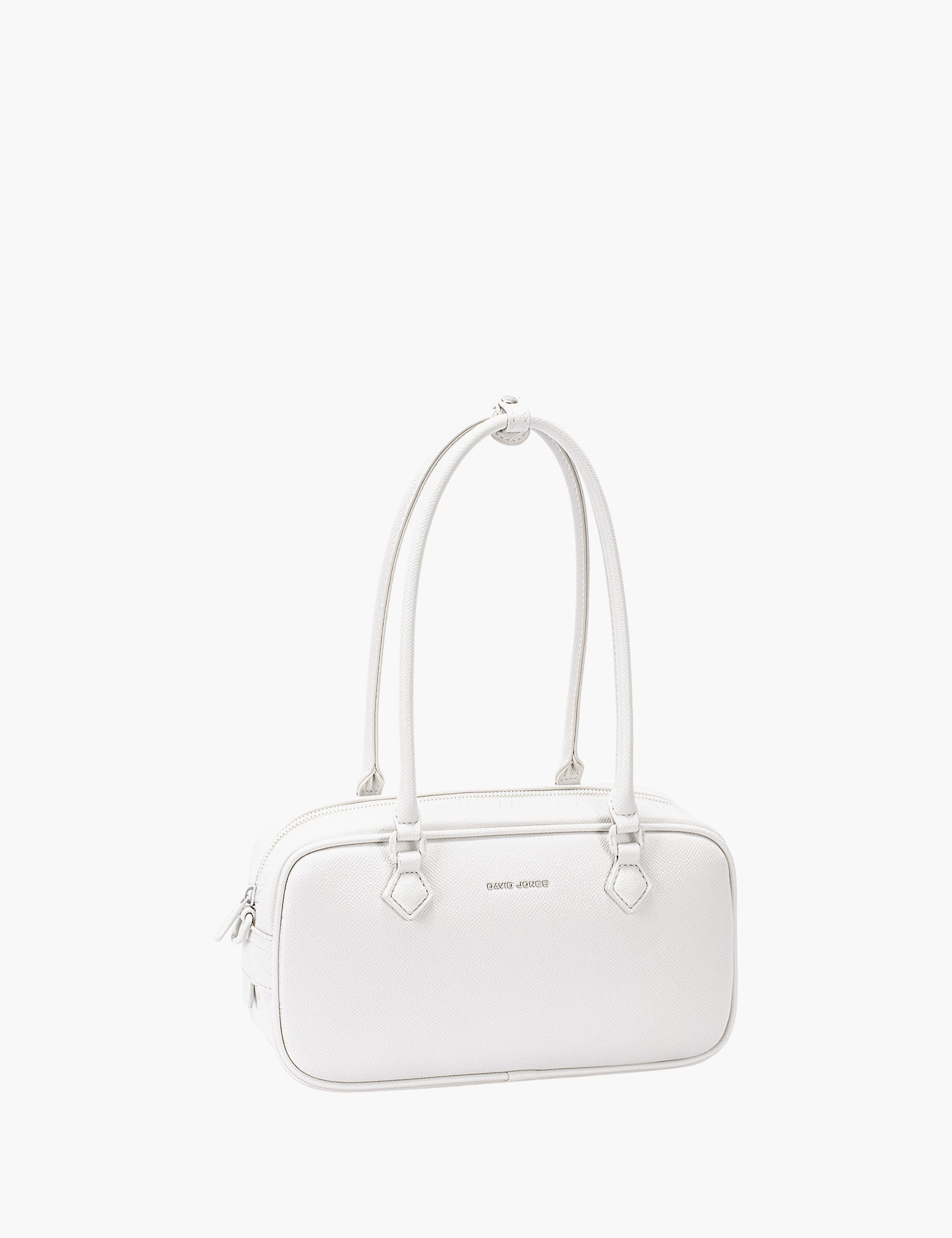 Sac porté épaule Onzna — Coconut Cream, vue trois-quarts