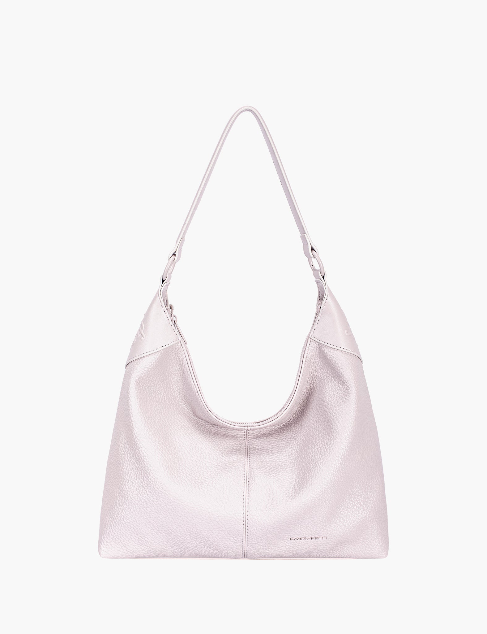 Sac porté épaule Orphea — Snow Lilac, vue trois-quarts
