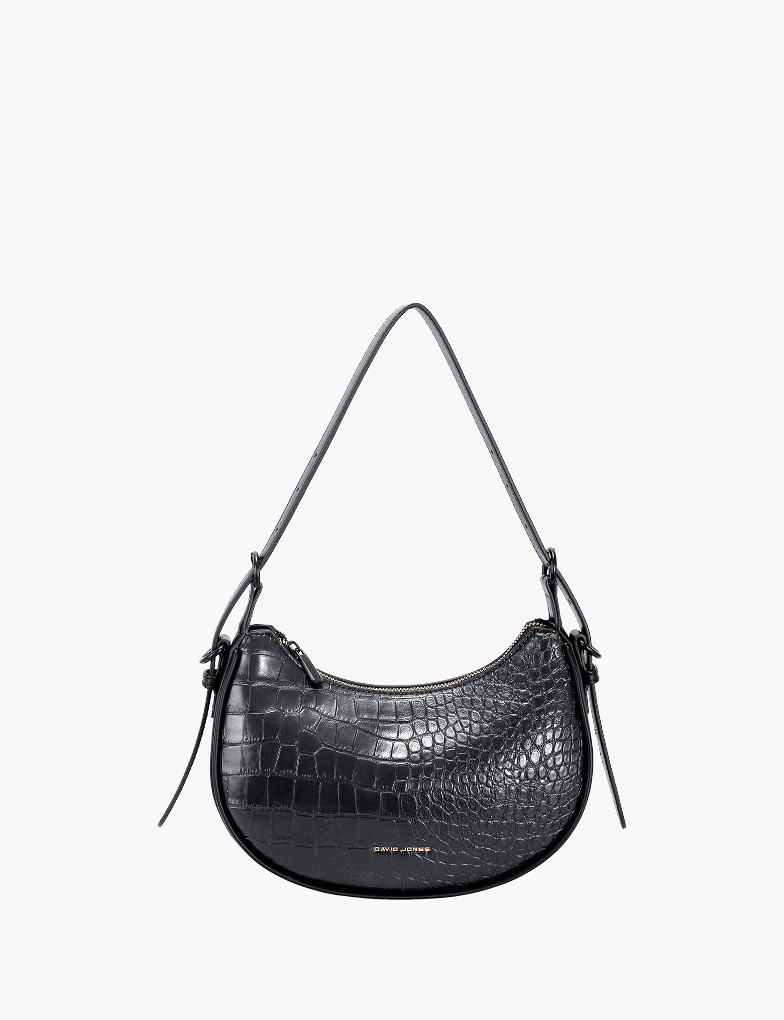 Sac porté épaule Palmyre — Jet Black