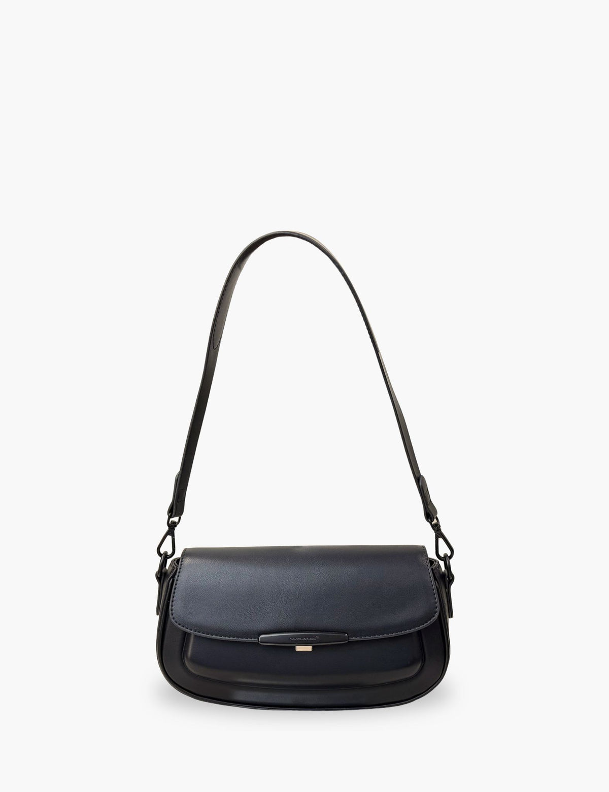 Sac porté épaule Perline, Black, Face