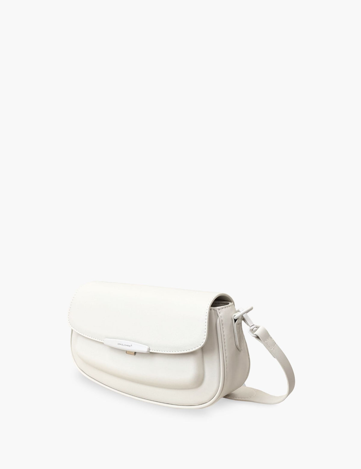 Sac porté épaule Perline, Coconut Cream, Côté