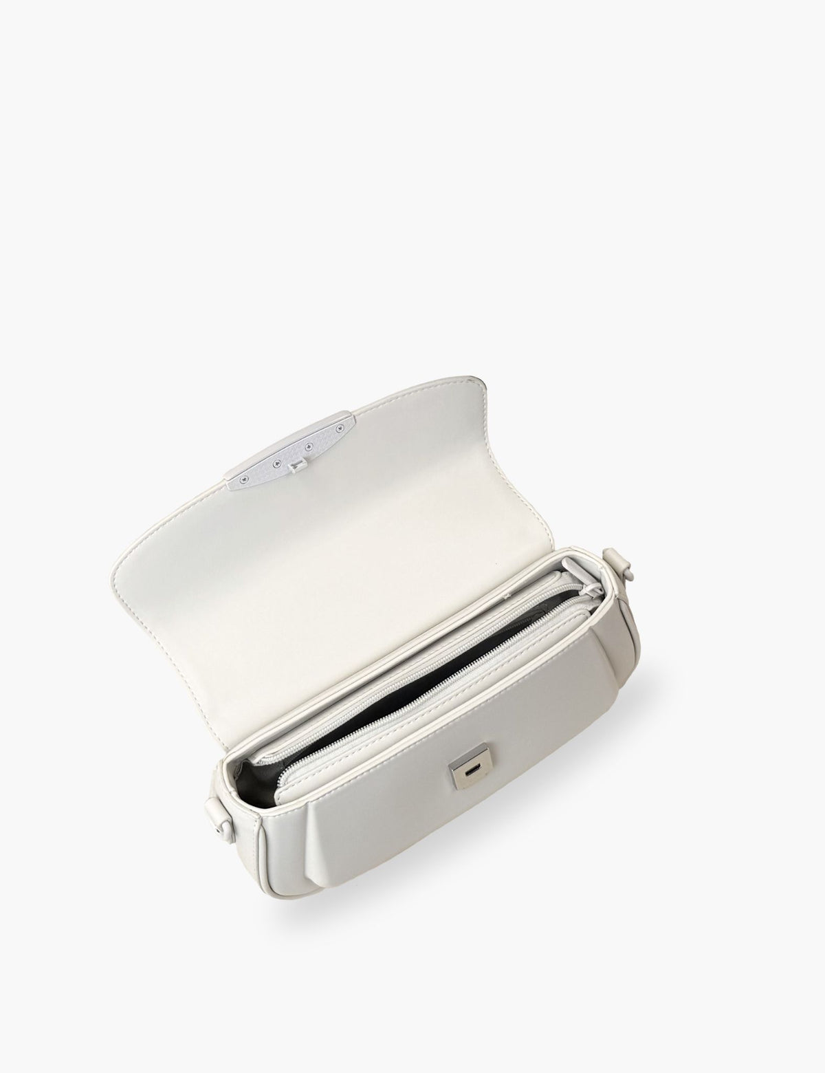 Sac porté épaule Perline, Coconut Cream, Intérieure